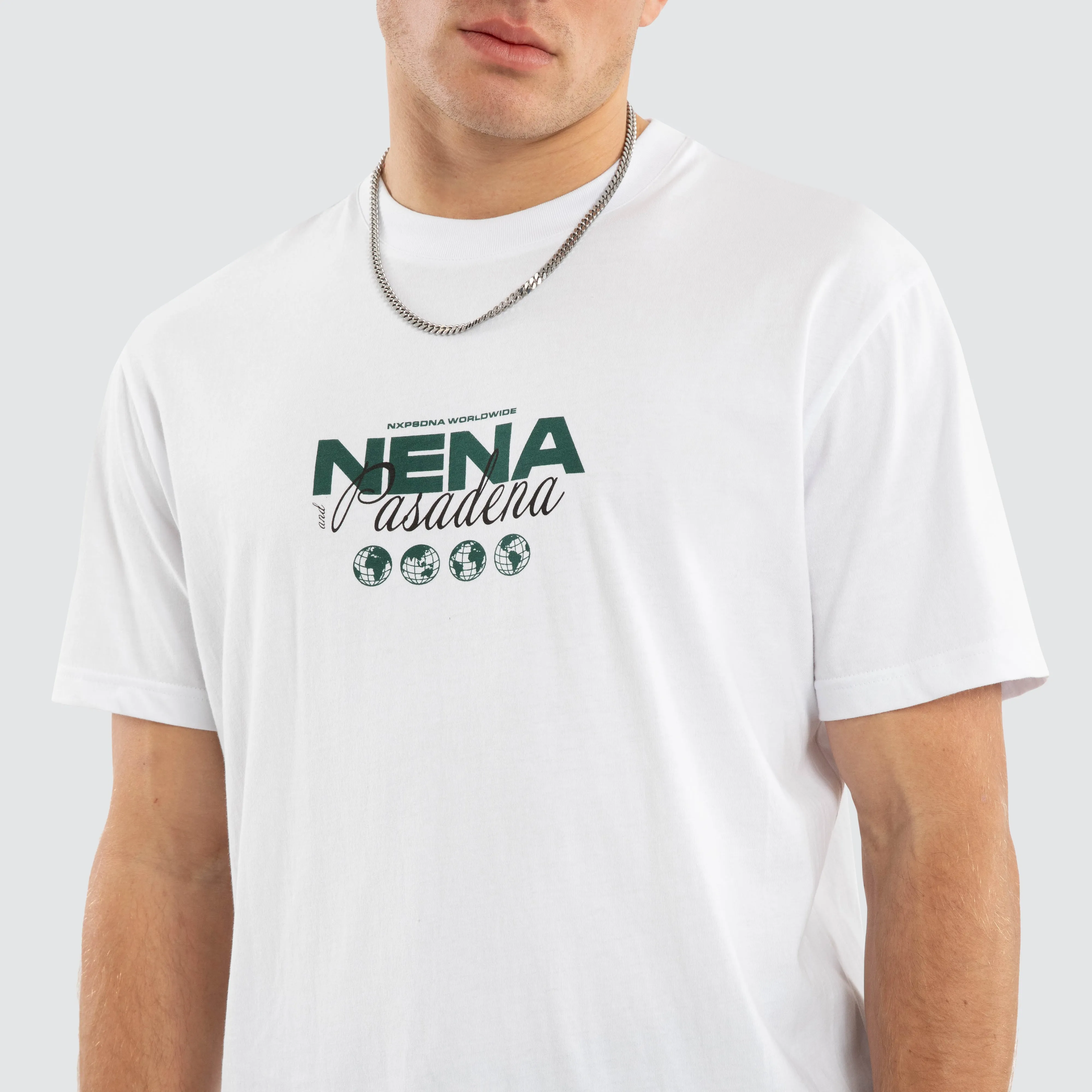 Weekend Relaxed Tee Optical White sold by Neverland product image thumbnail 4