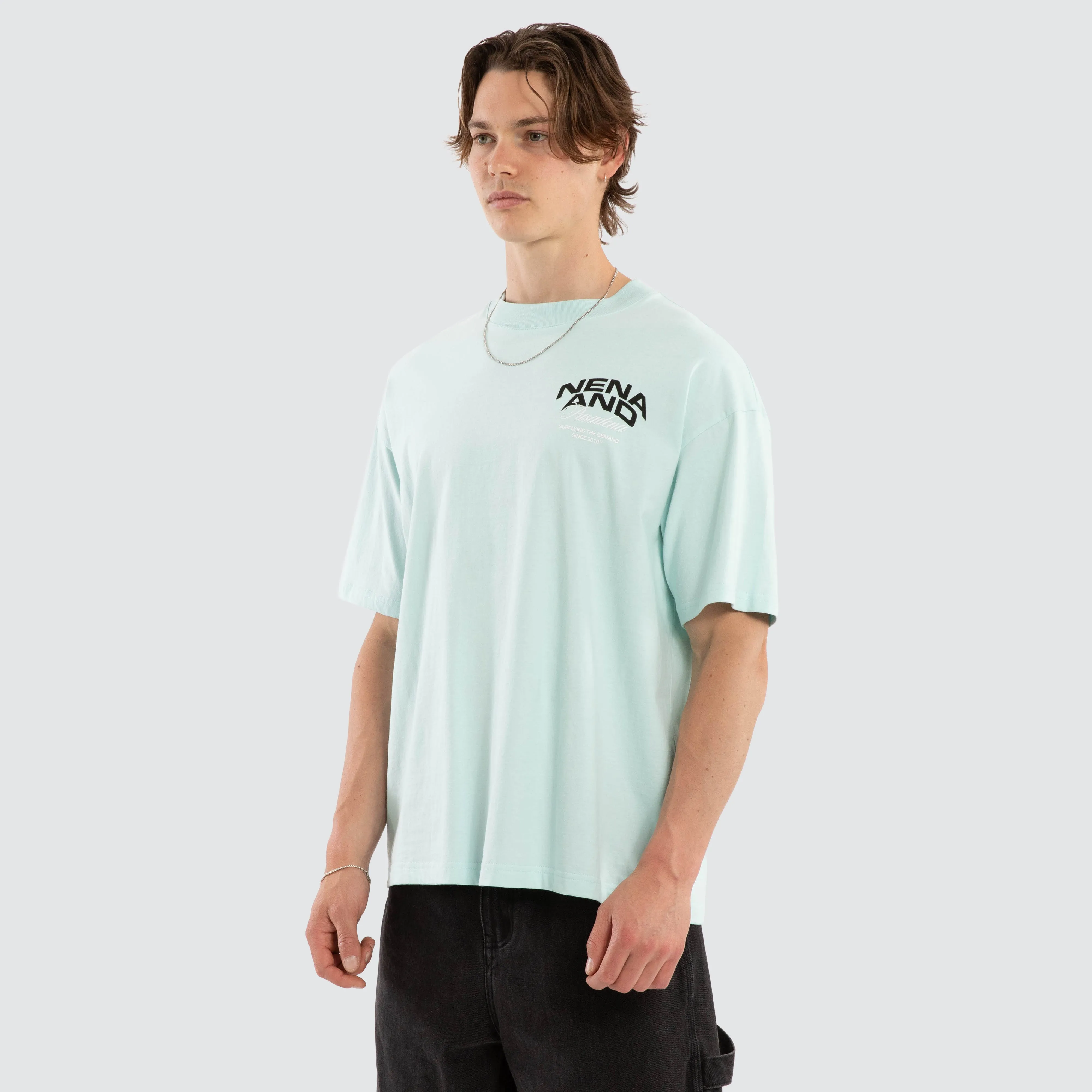 Loyal Raptor Tee Pastel Blue sold by Neverland product image thumbnail 2