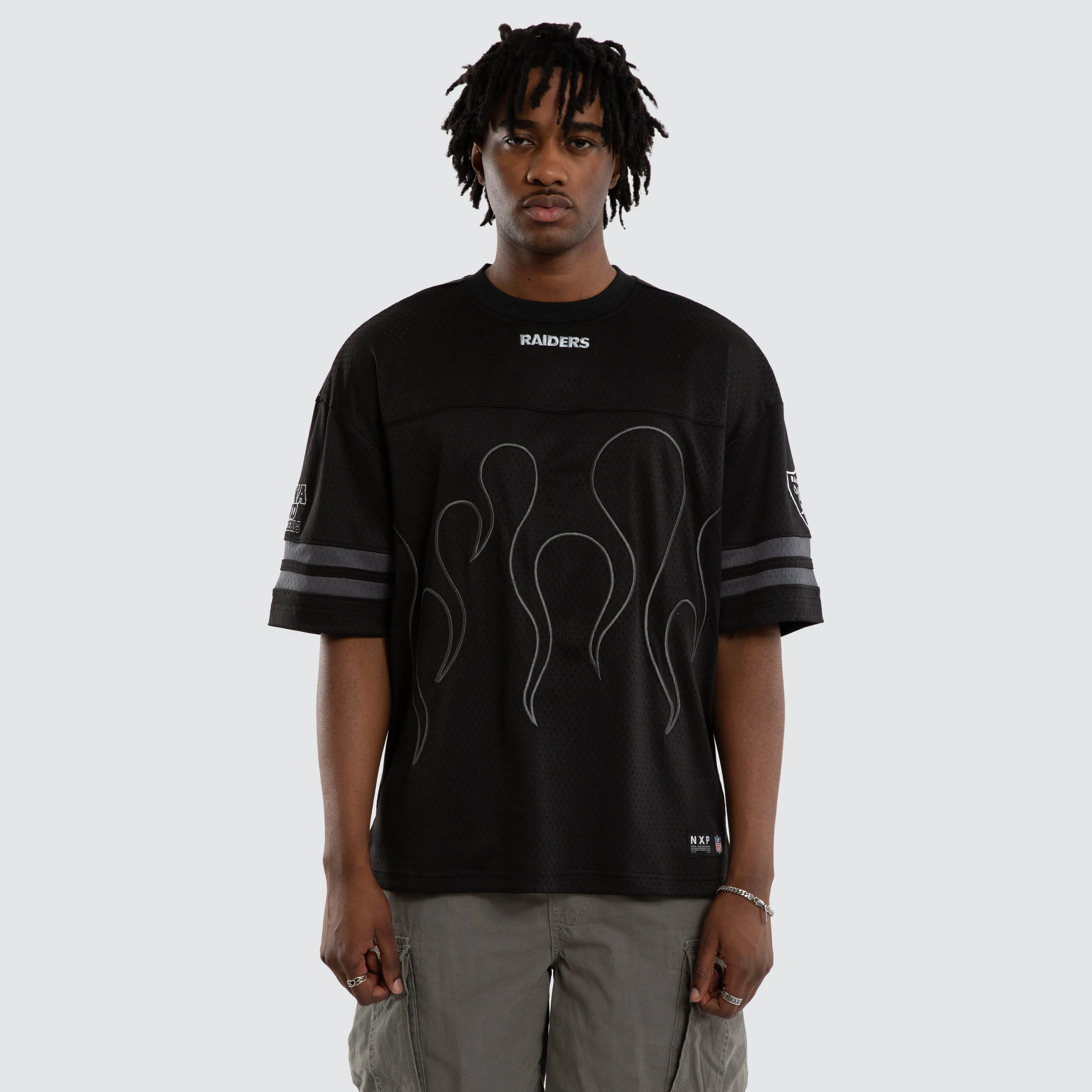 Las Vegas Raiders NFL Dark Flame Tee Black/Black sold by Neverland product image thumbnail 3
