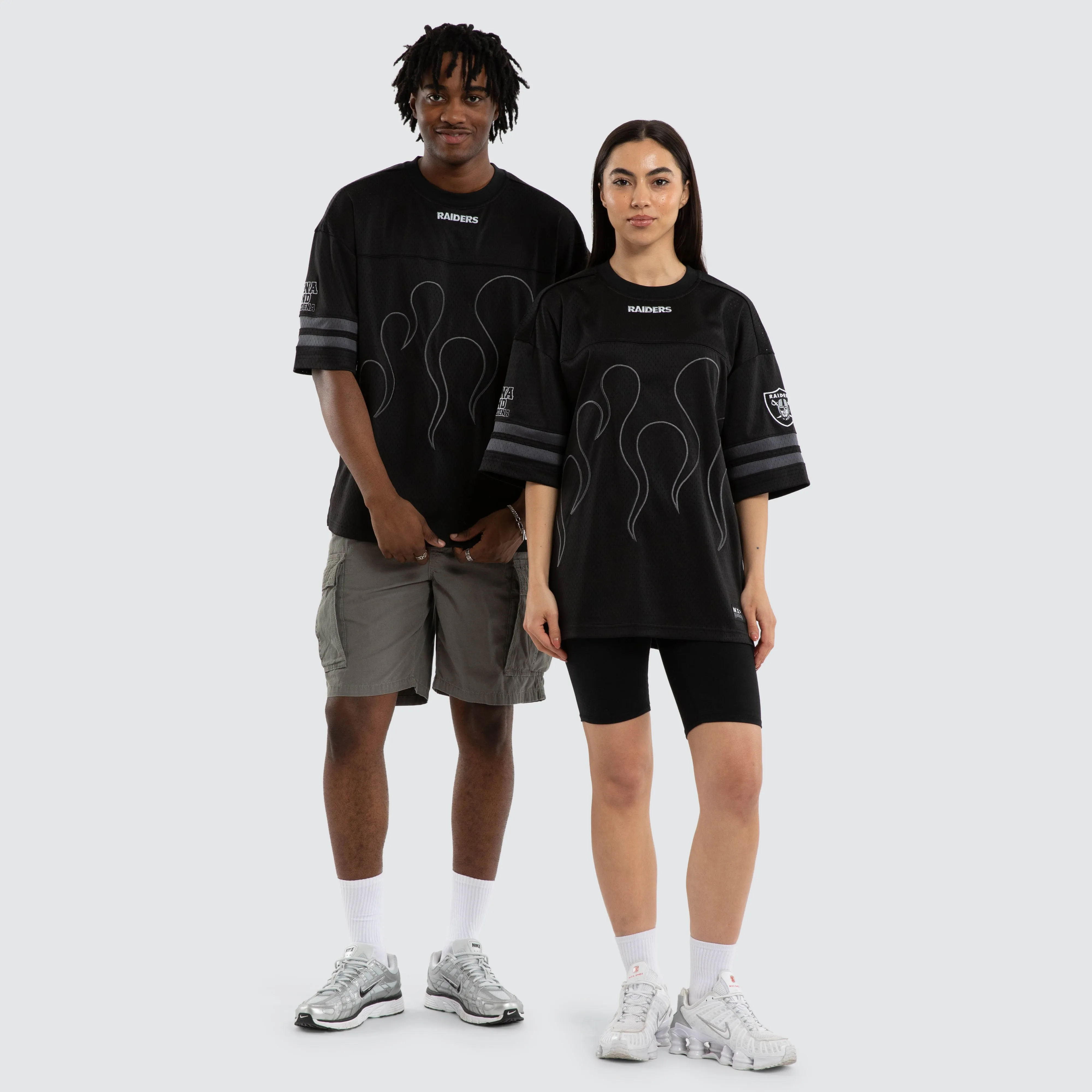 Las Vegas Raiders NFL Dark Flame Tee Black/Black sold by Neverland product image thumbnail 2