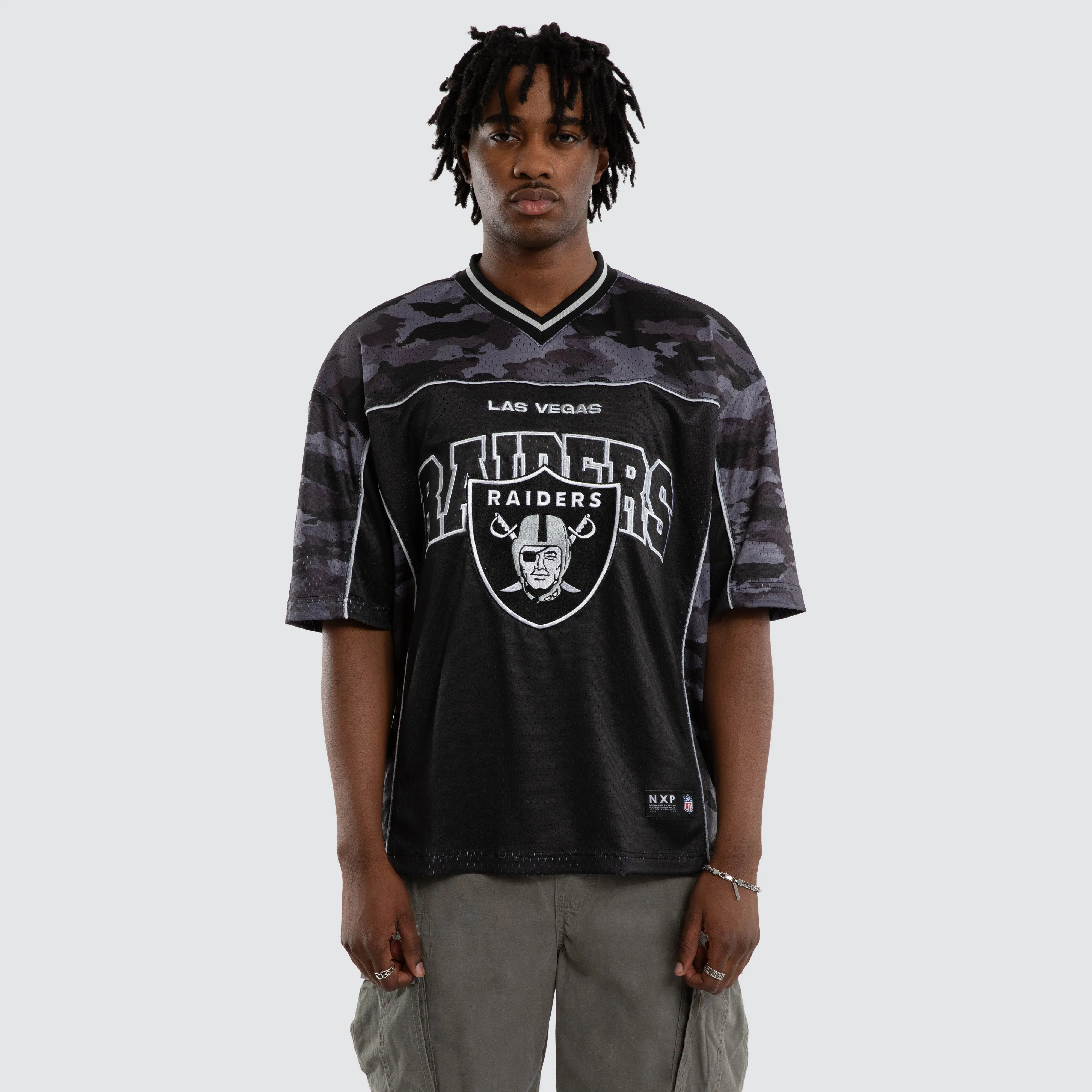 Las Vegas Raiders NFL Field Tee Black Camo sold by Neverland product image thumbnail 4