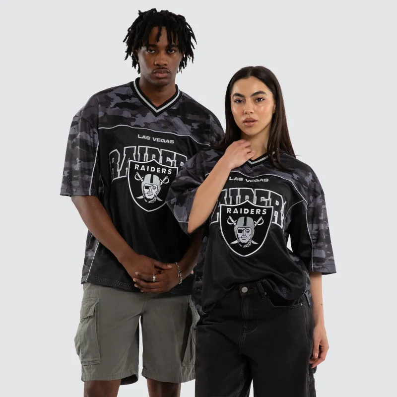 Las Vegas Raiders NFL Field Tee Black Camo sold by Neverland