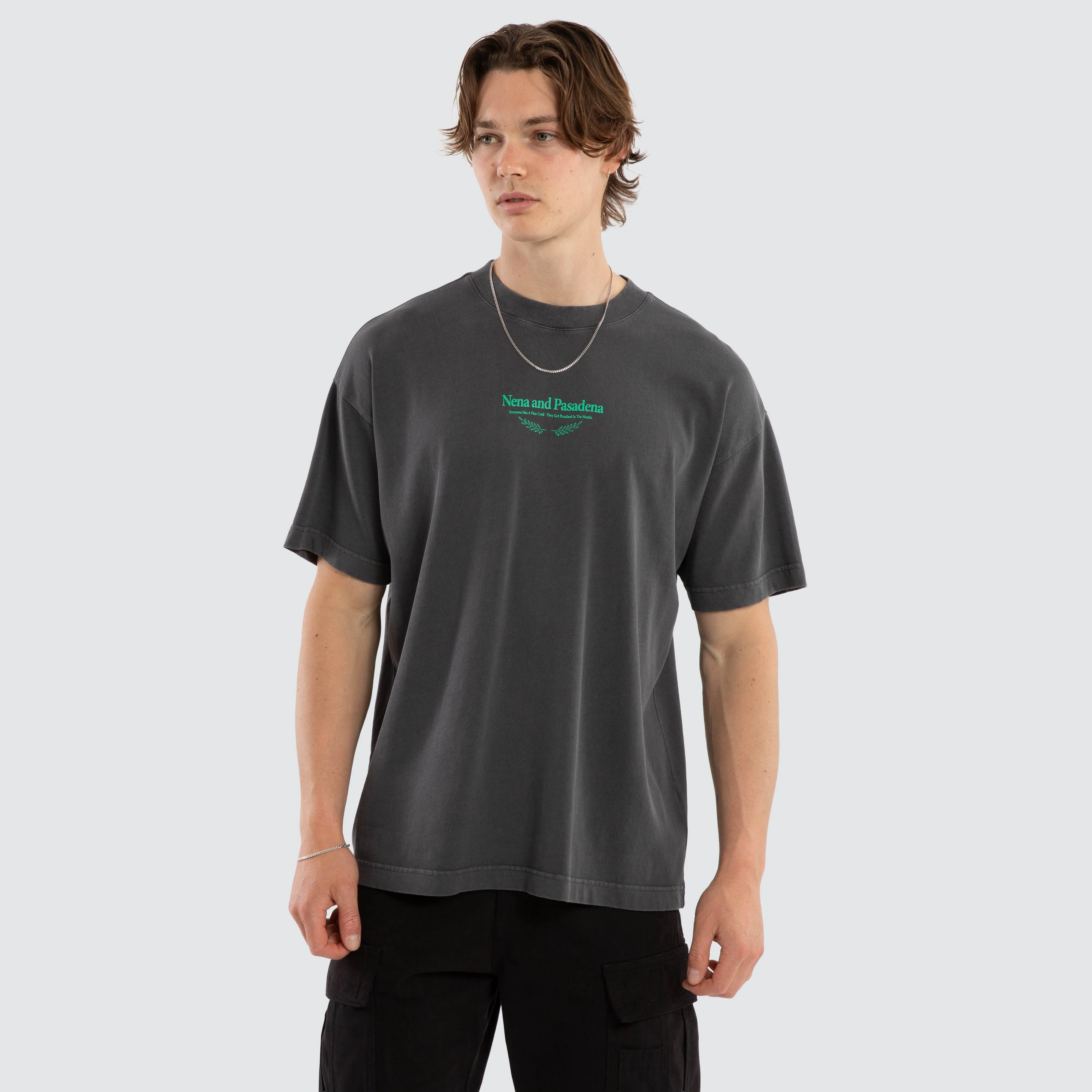 Stadium Raptor Tee Pigment Asphalt sold by Neverland product image thumbnail 3