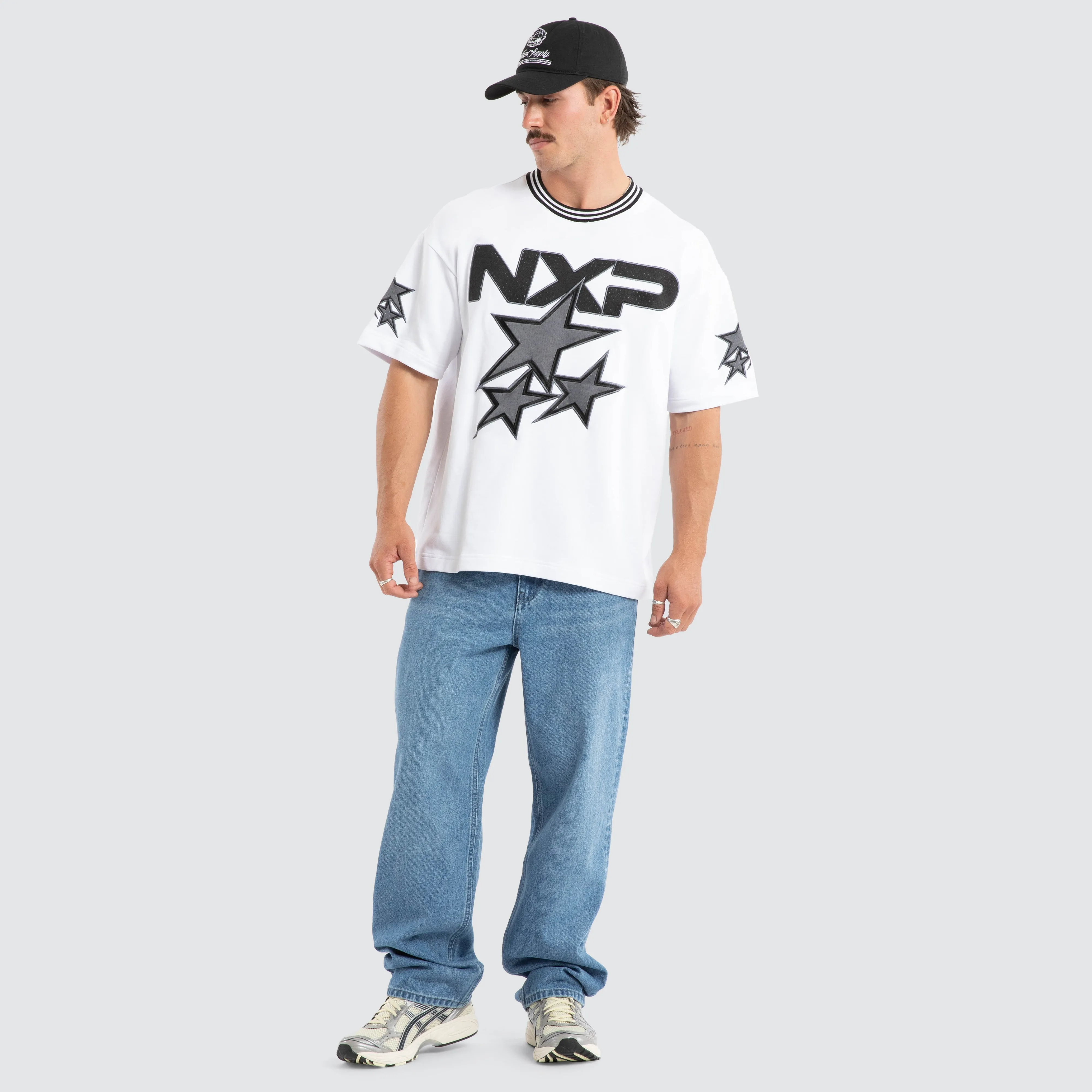 Glitches Loopback Raptor Tee Jet Black sold by Neverland product image thumbnail 4