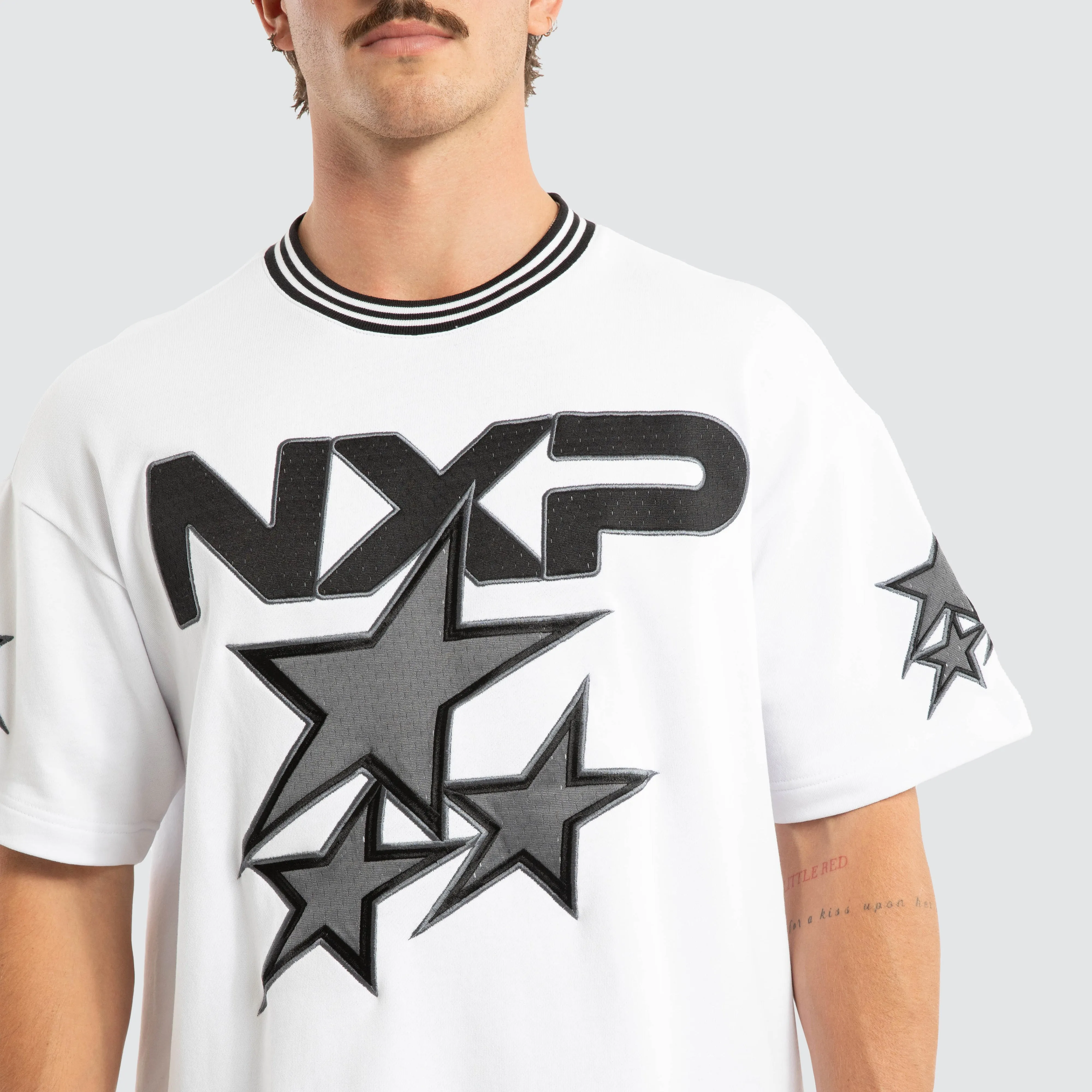 Glitches Loopback Raptor Tee Jet Black sold by Neverland product image thumbnail 3