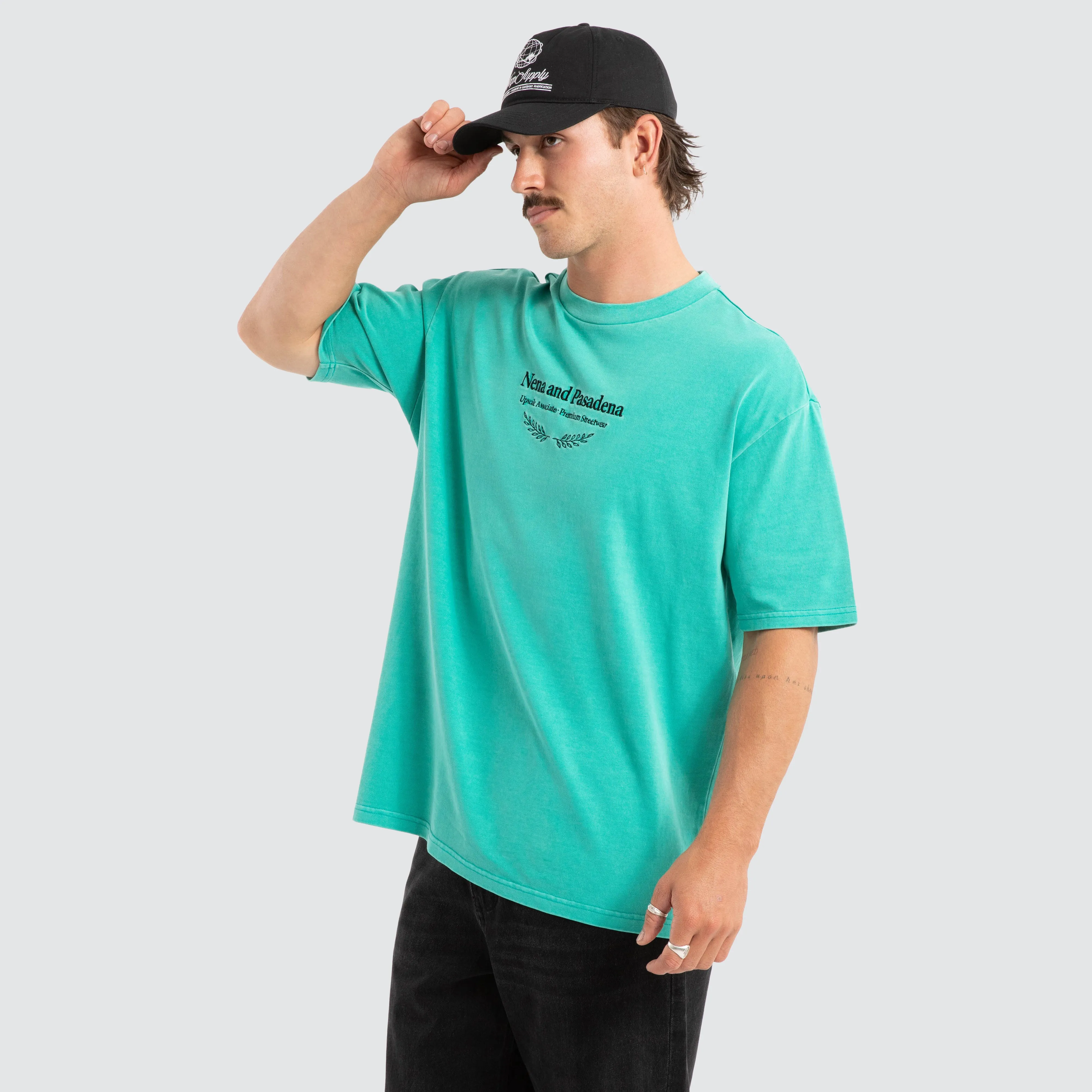 Buffer Box Fit Tee Pigment Arcadia sold by Neverland product image thumbnail 3