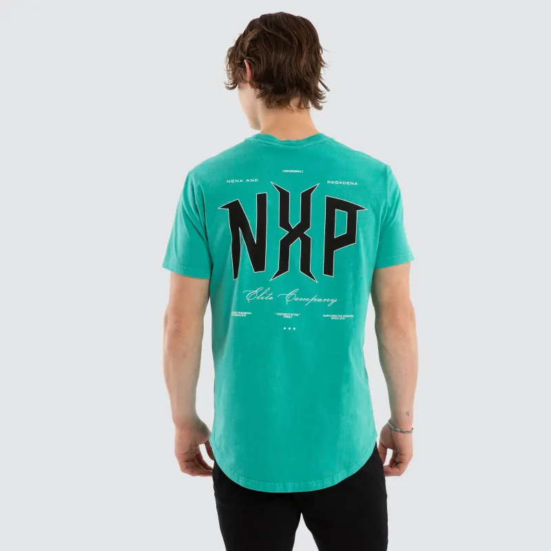 Dominate Dual Curved Tee Pigment Arcadia sold by Neverland