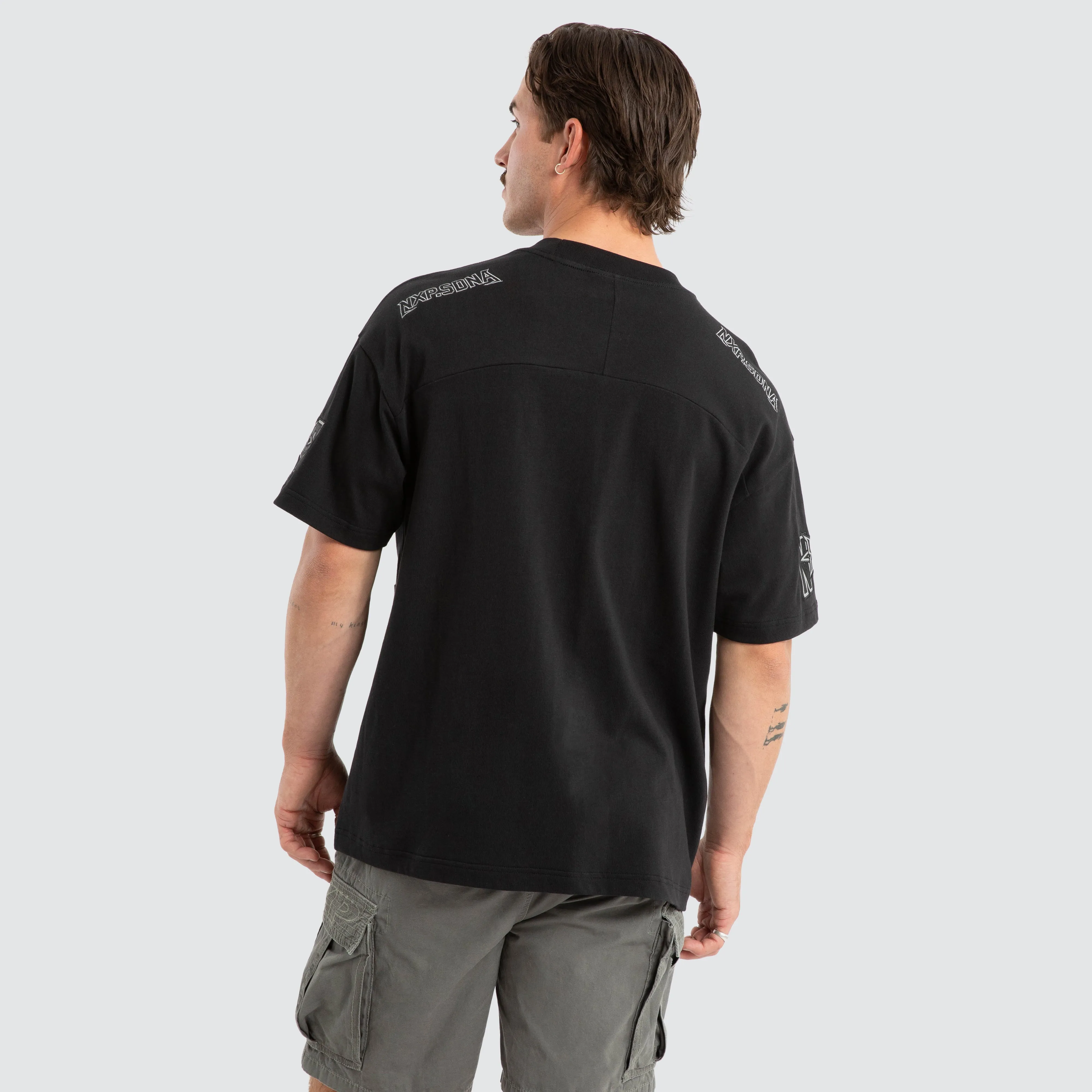 Beatdown Raptor Tee Jet Black sold by Neverland product image thumbnail 5