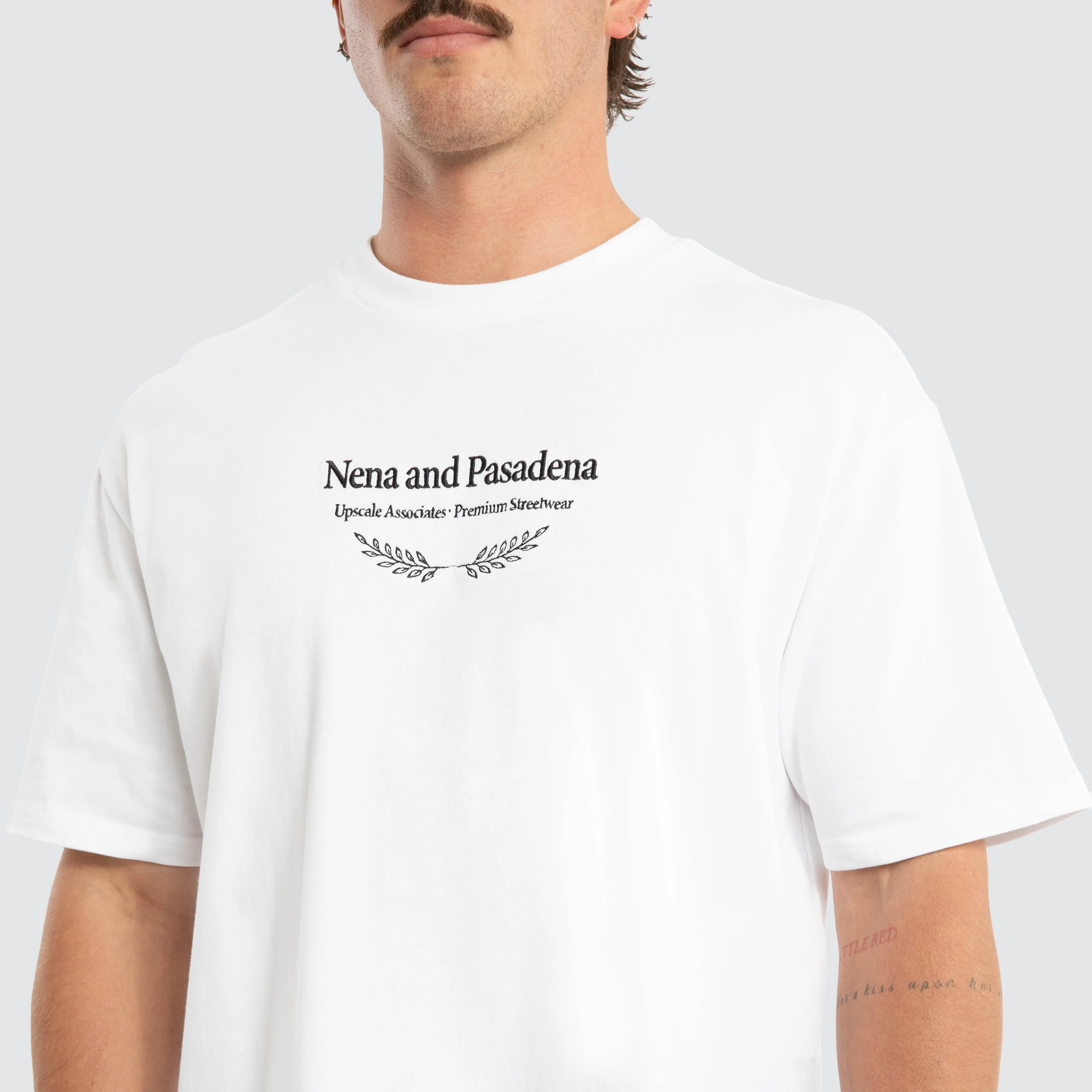 Buffer Box Fit Tee White sold by Neverland product image thumbnail 2