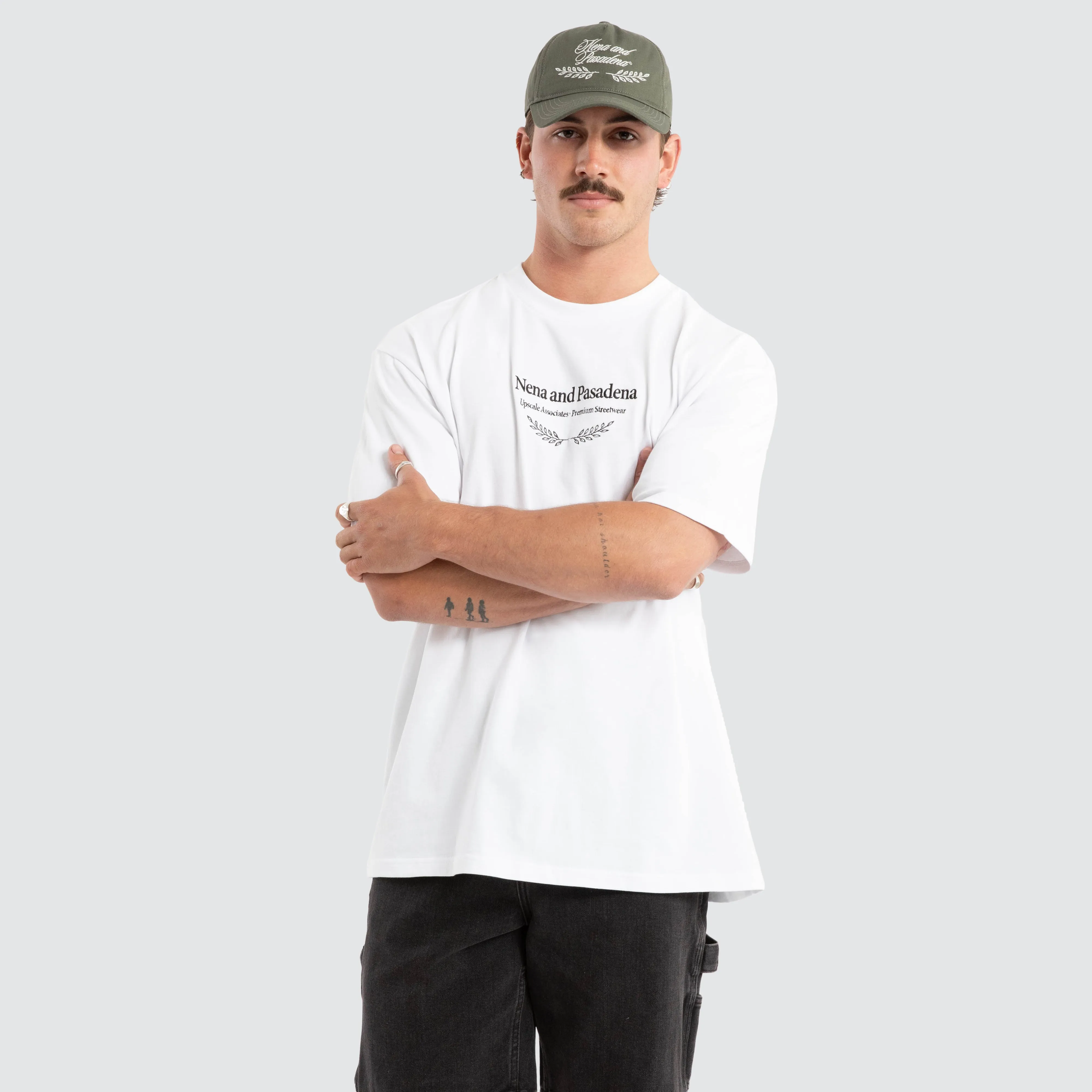 Buffer Box Fit Tee White sold by Neverland product image thumbnail 3