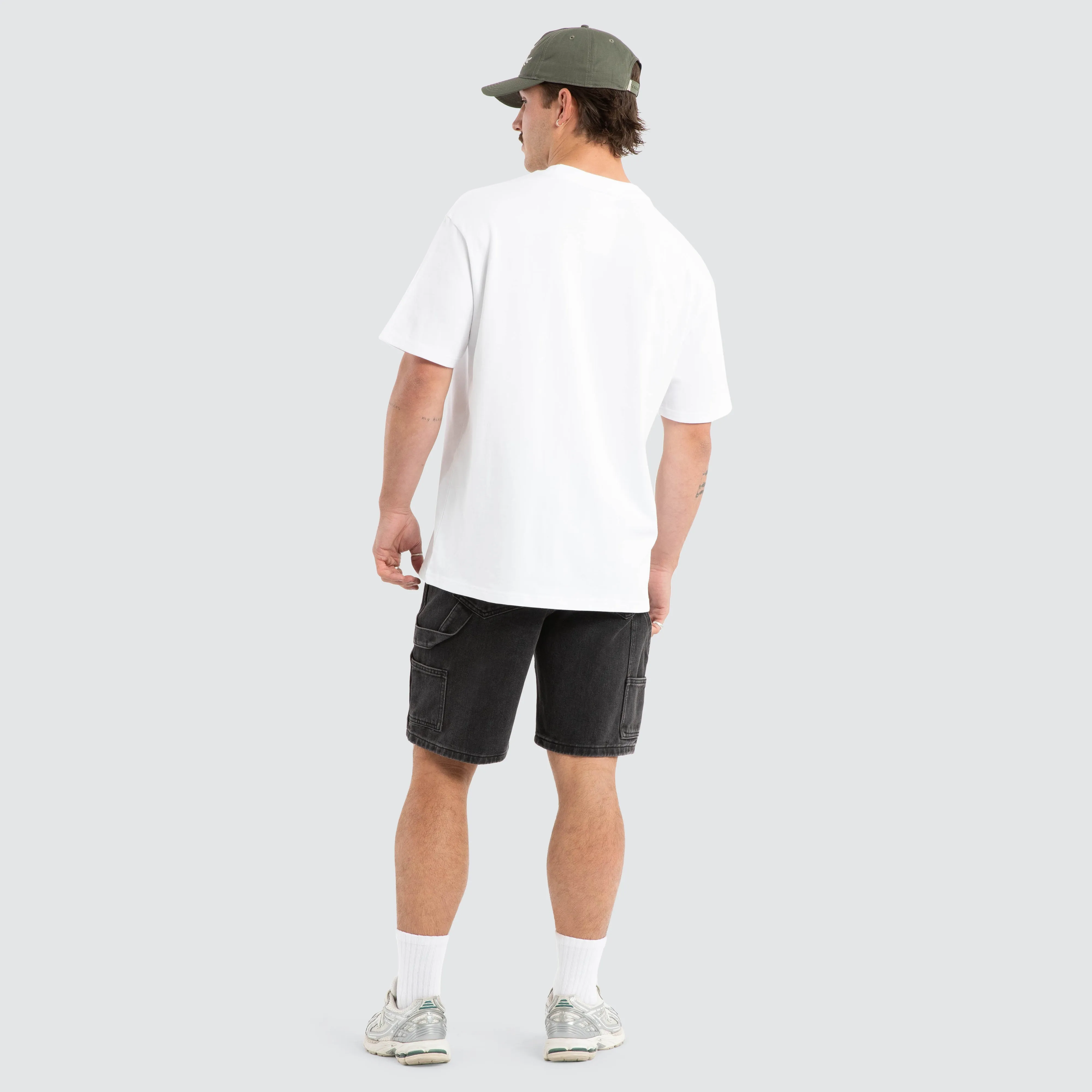 Buffer Box Fit Tee White sold by Neverland product image thumbnail 4