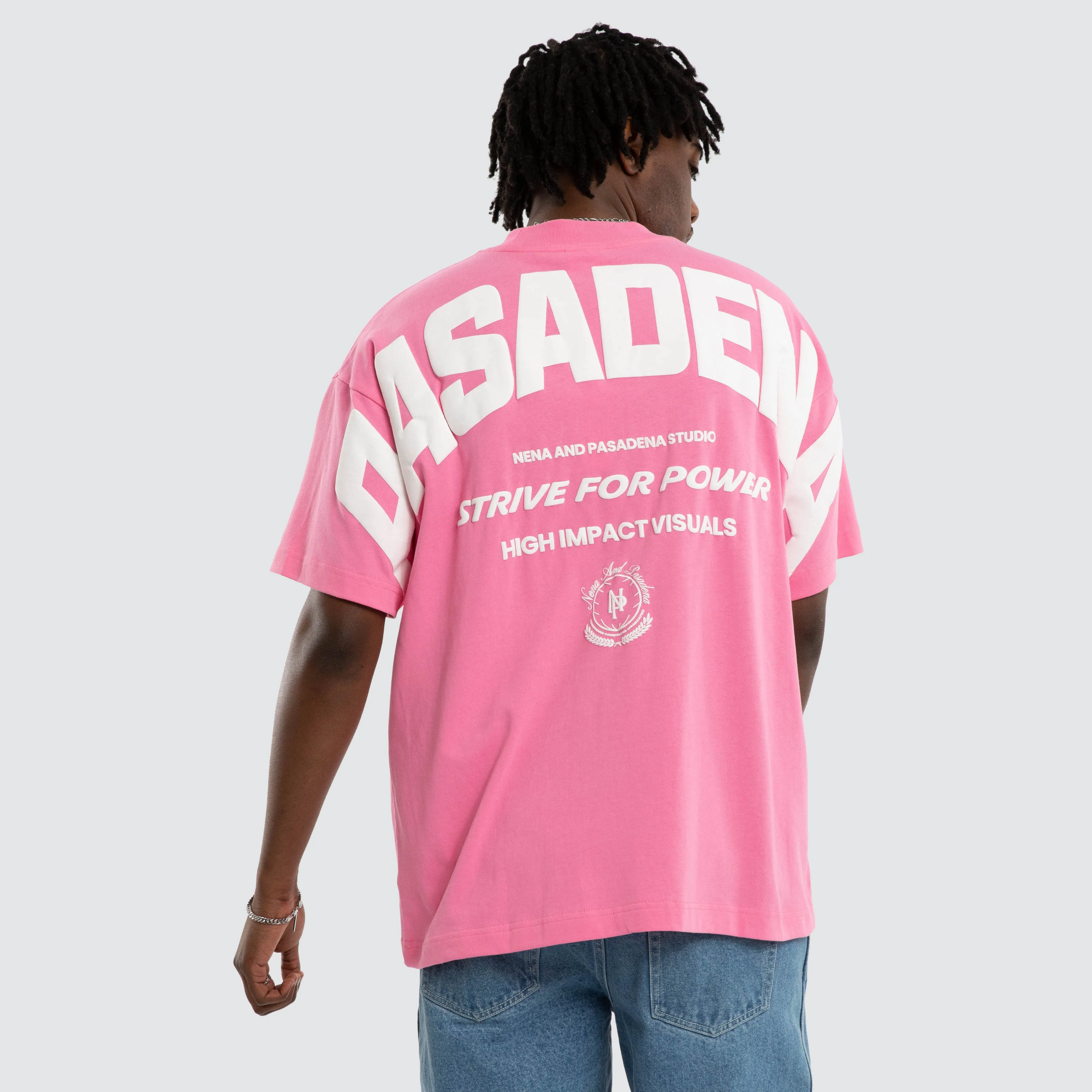 Strive Raptor Tee Pink sold by Neverland