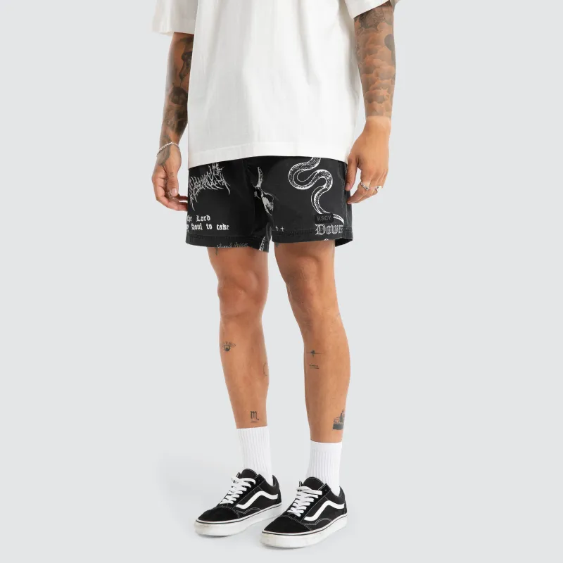 Download Beach Short Black Print sold by Neverland