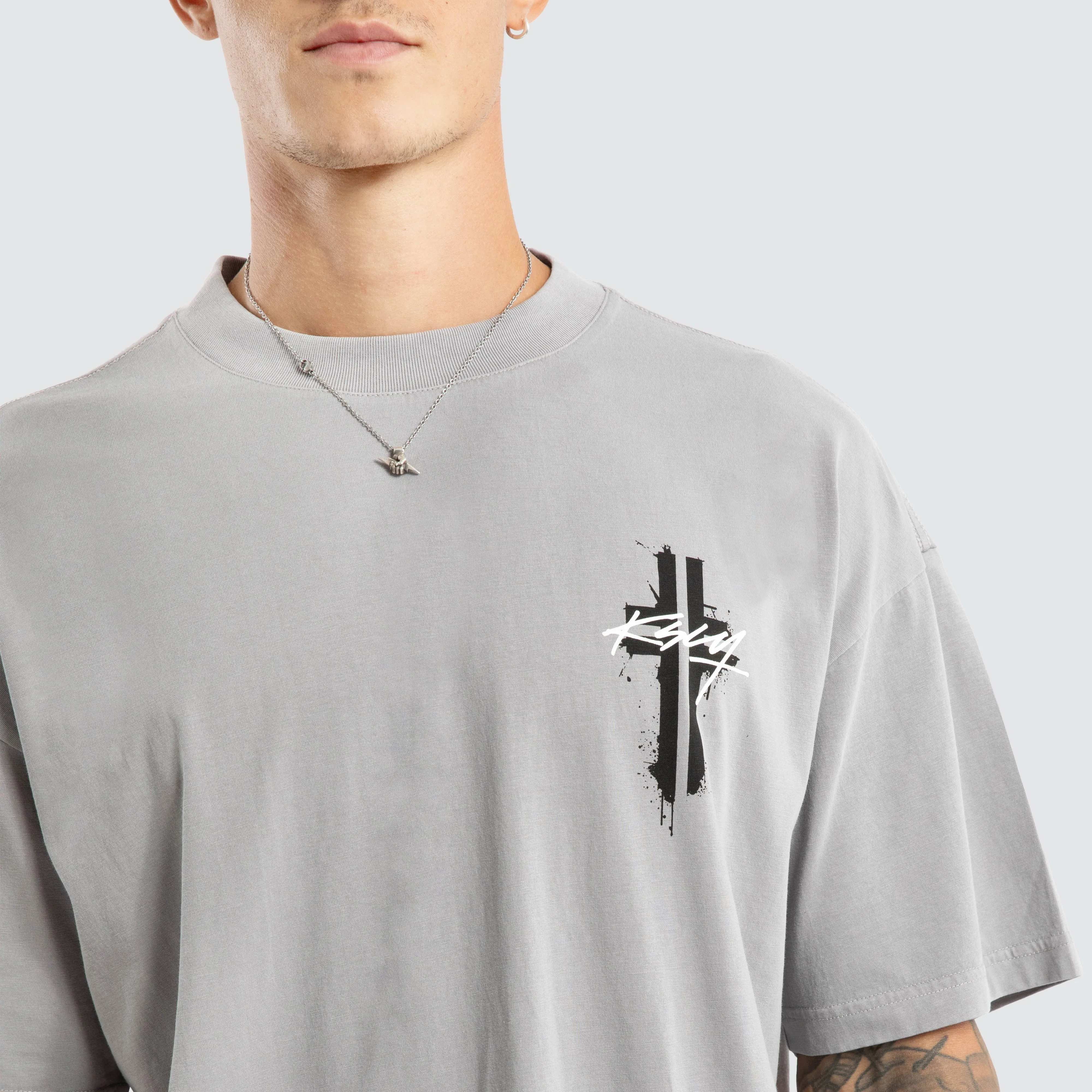 Grail Standard Tee Pigment Silver Sconce sold by Neverland product image thumbnail 5