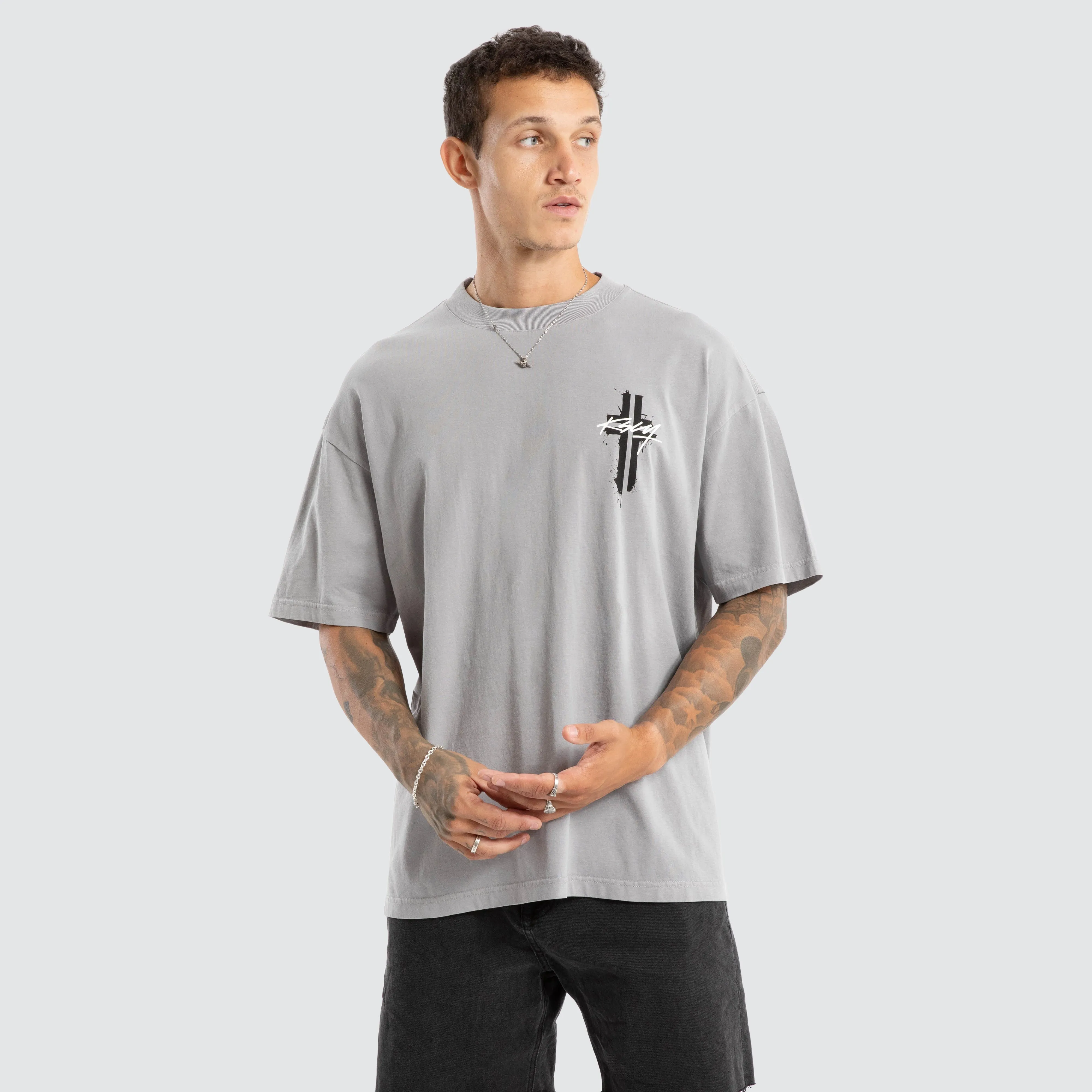 Grail Standard Tee Pigment Silver Sconce sold by Neverland product image thumbnail 3