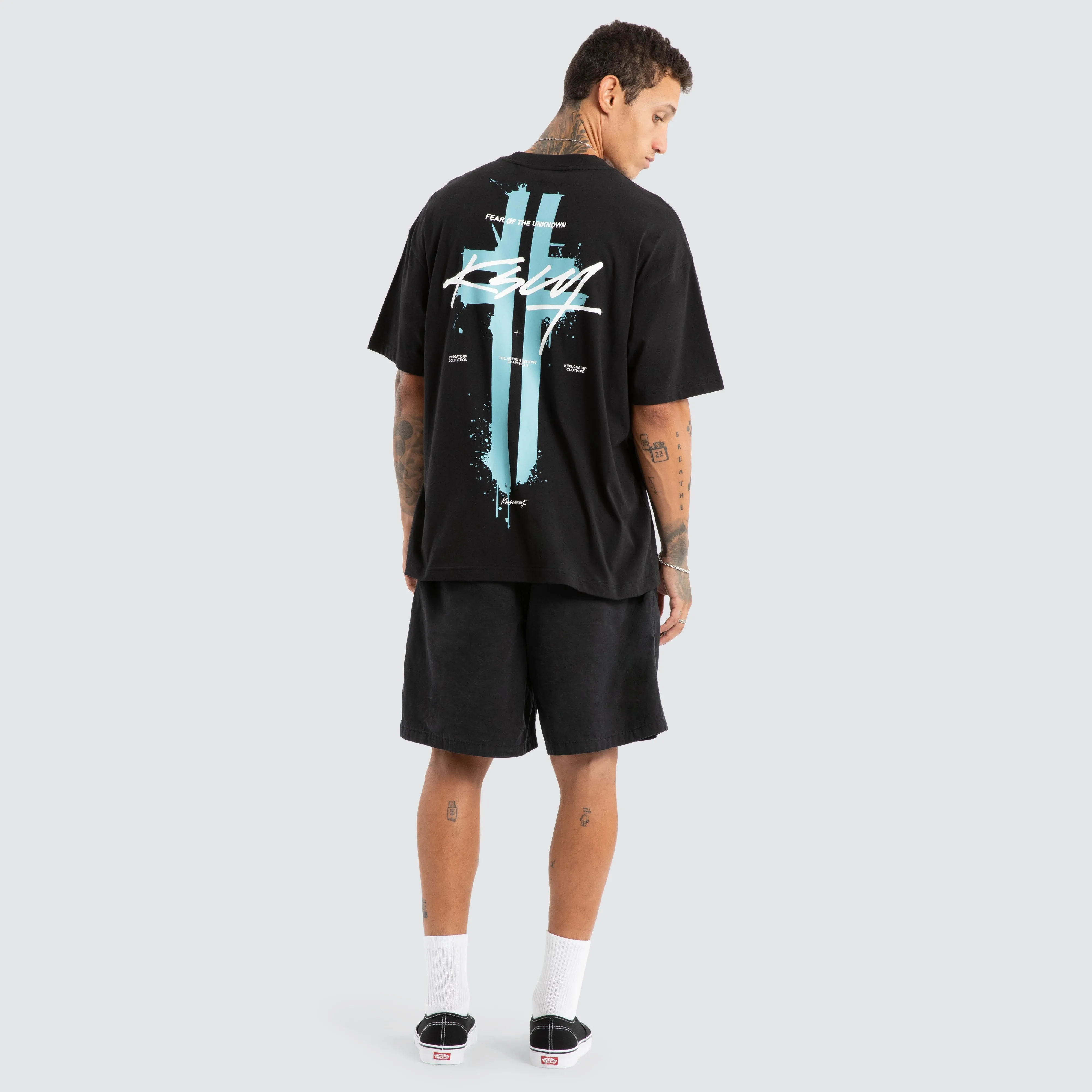 Grail Standard Tee Jet Black sold by Neverland product image thumbnail 4