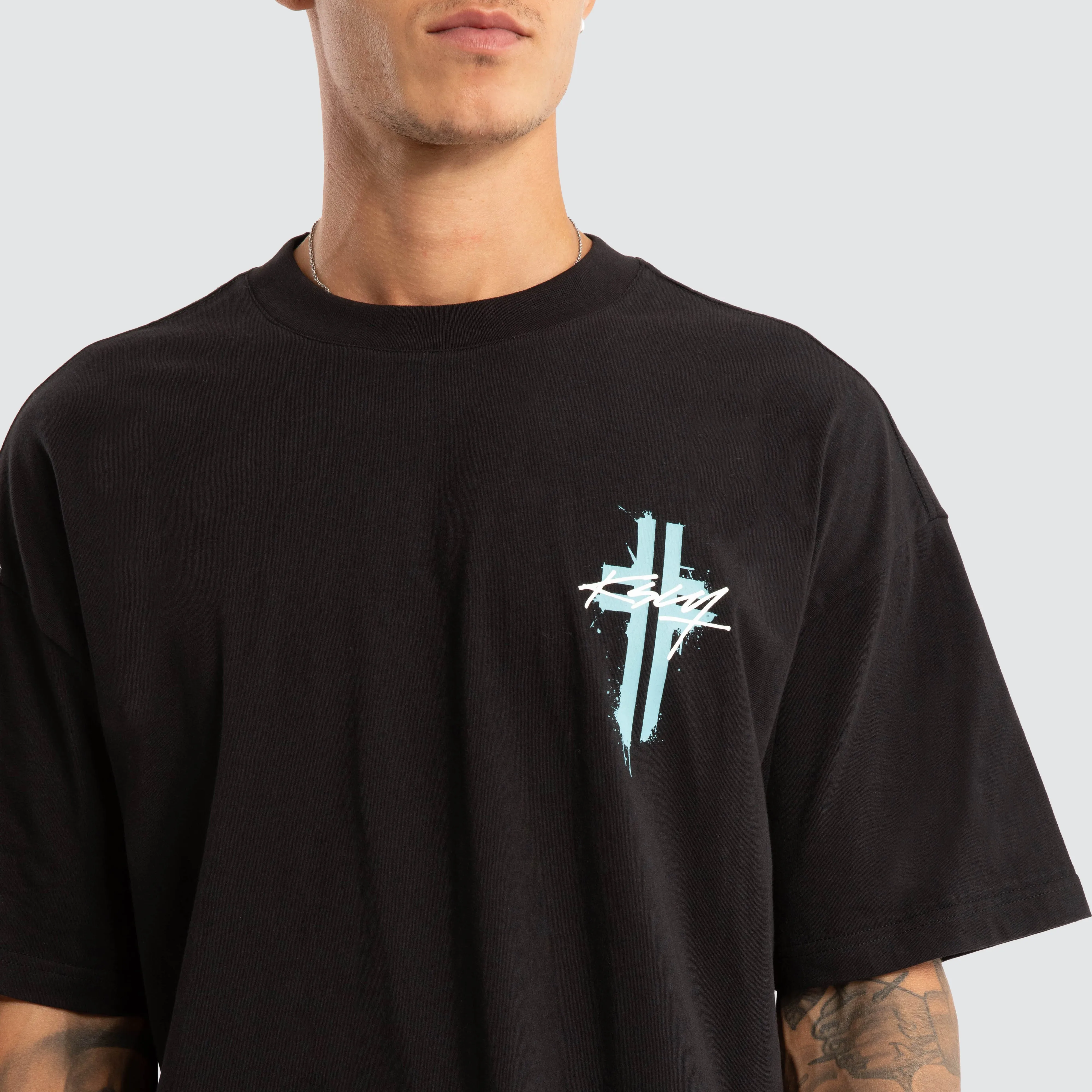 Grail Standard Tee Jet Black sold by Neverland product image thumbnail 5