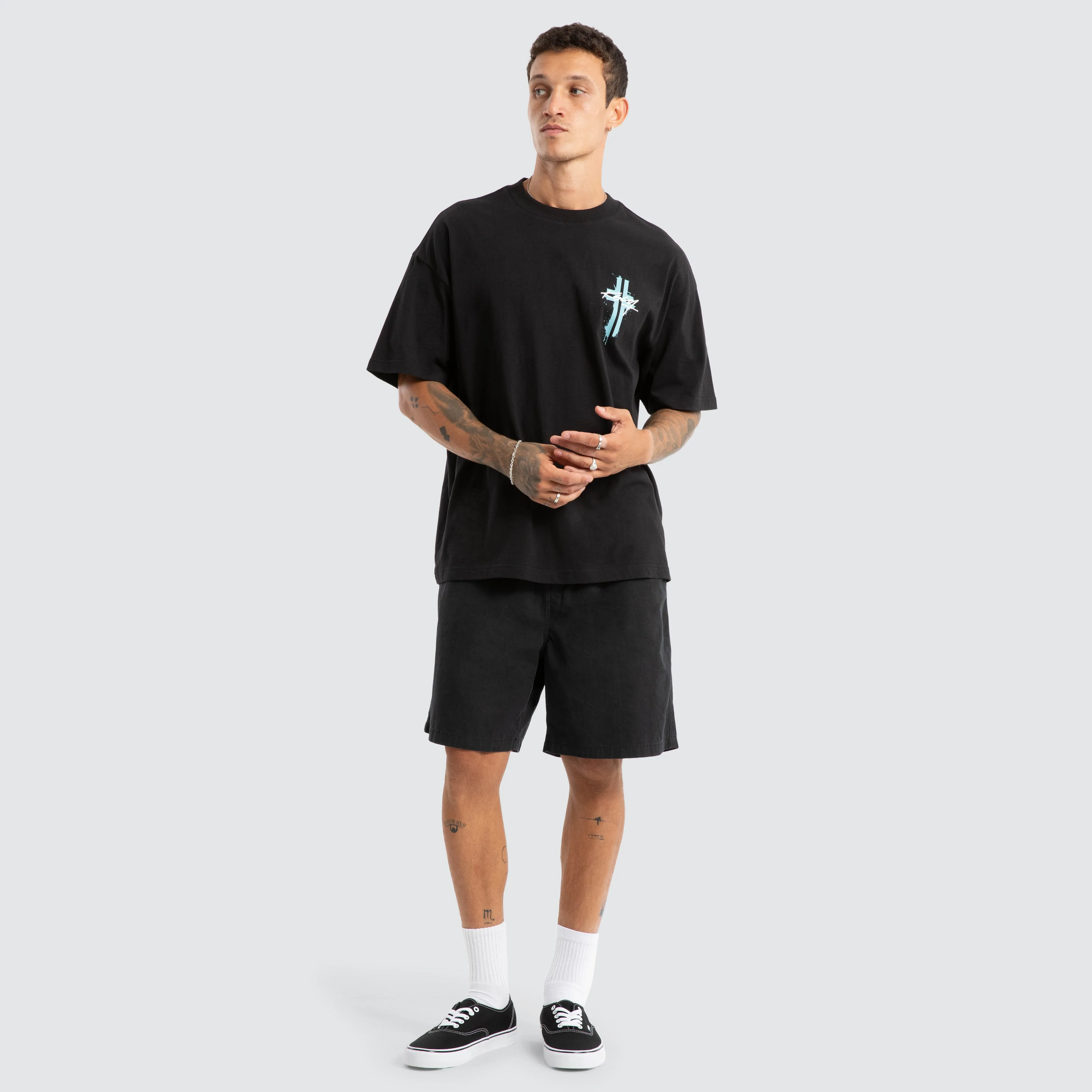 Grail Standard Tee Jet Black sold by Neverland product image thumbnail 2