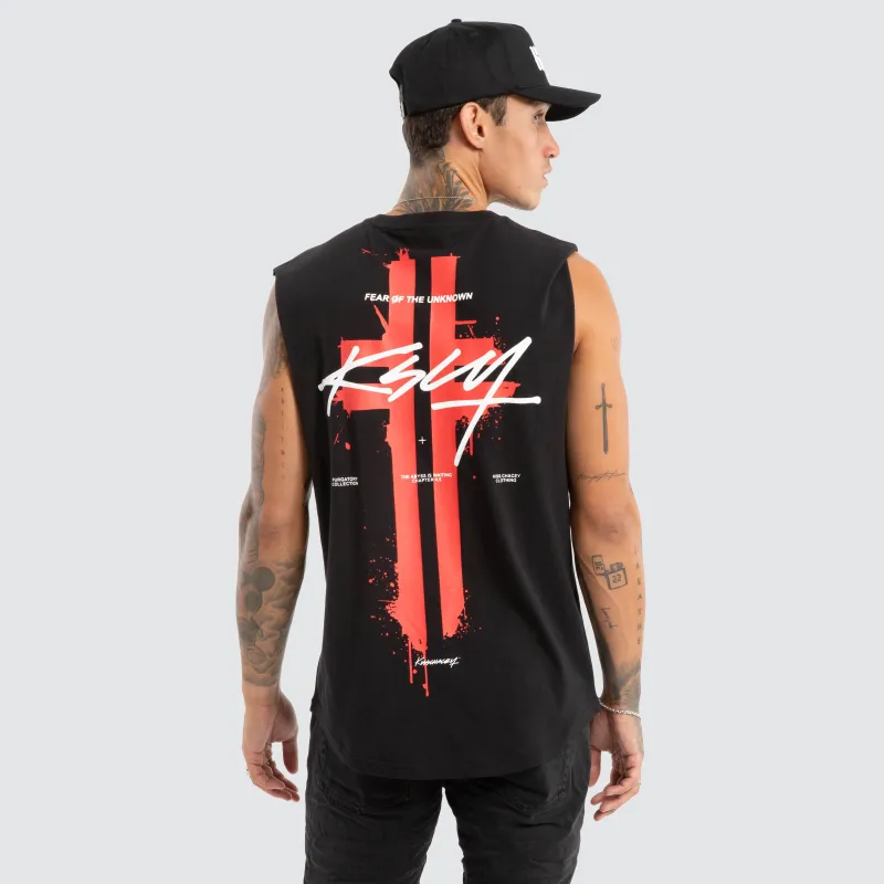 Letdown Dual Curved Muscle Jet Black sold by Neverland