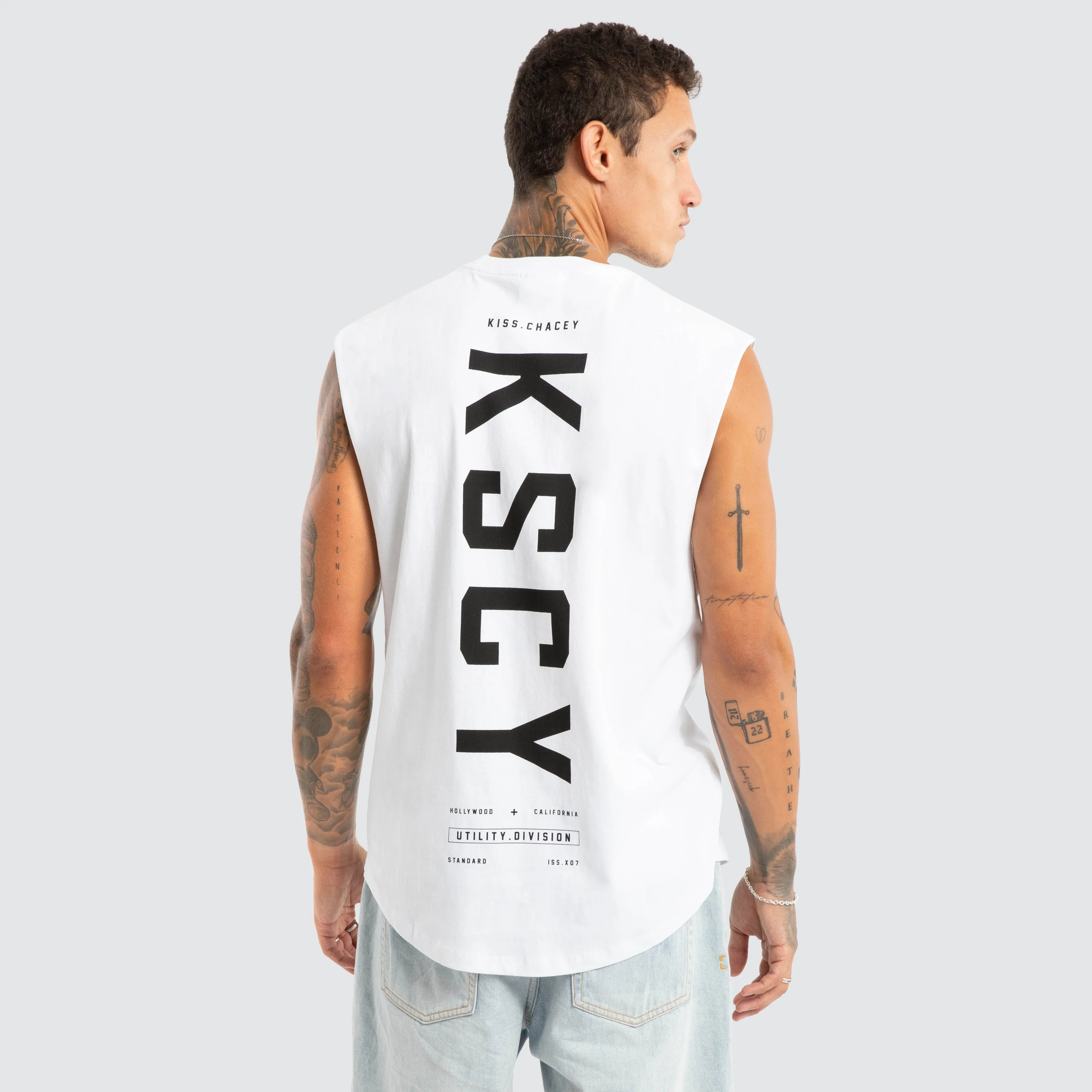 Visualise Dual Curved Muscle White sold by Neverland