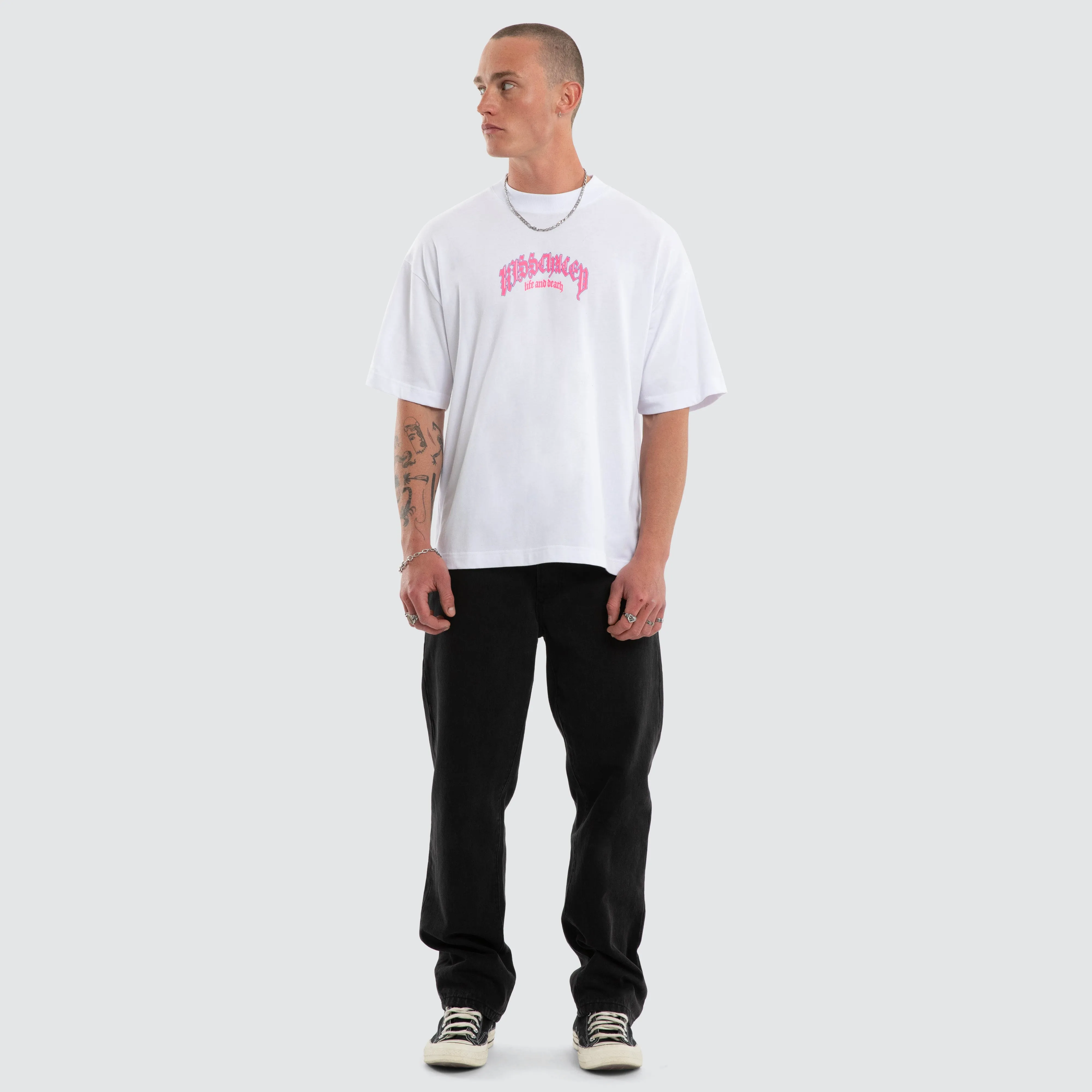 Shield Street Tee White sold by Neverland product image thumbnail 2