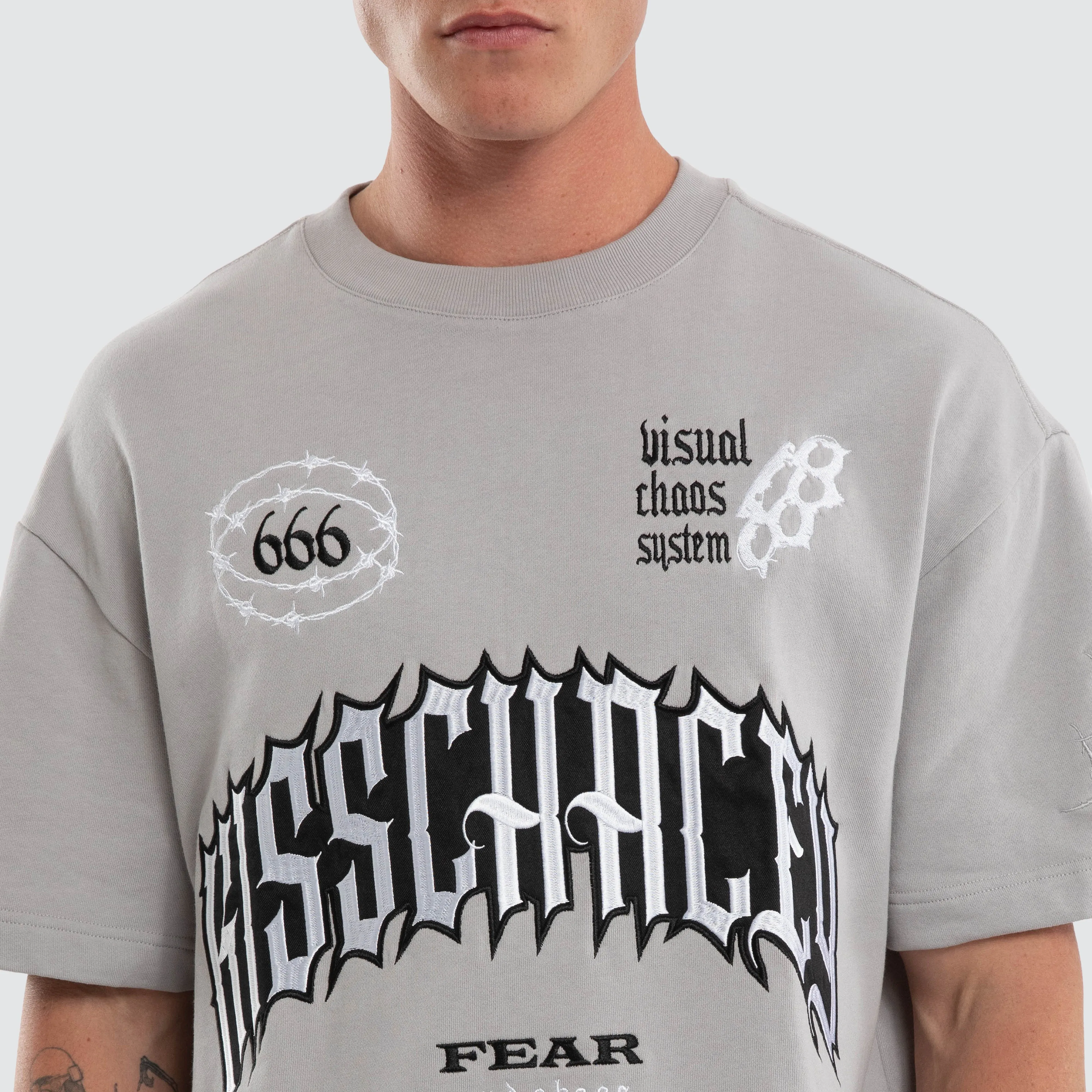 Eternity Loopback Street Tee Silver Sconce sold by Neverland product image thumbnail 4