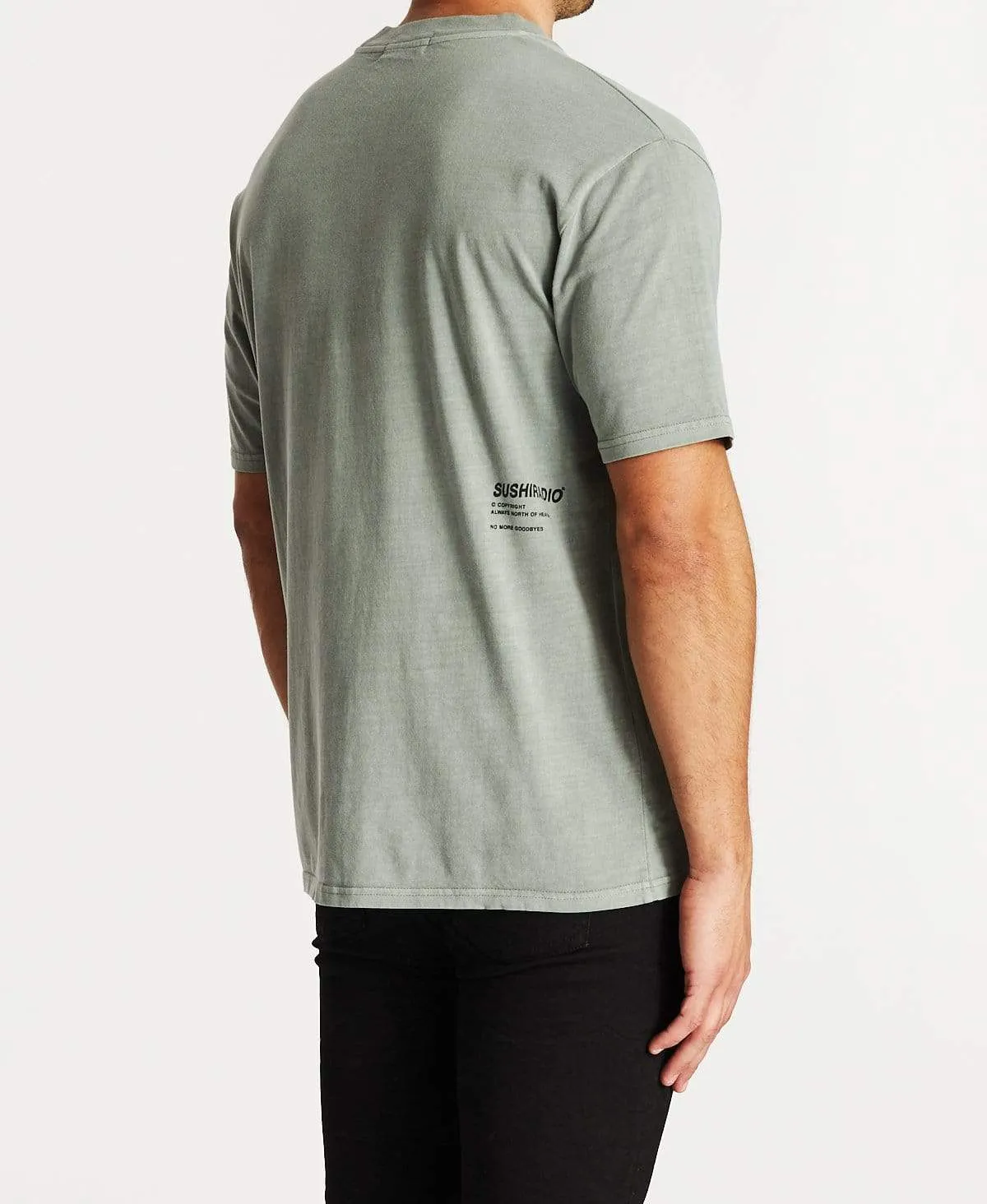 Freedom Box Fit T-Shirt Pigment Grey sold by Neverland product image thumbnail 5