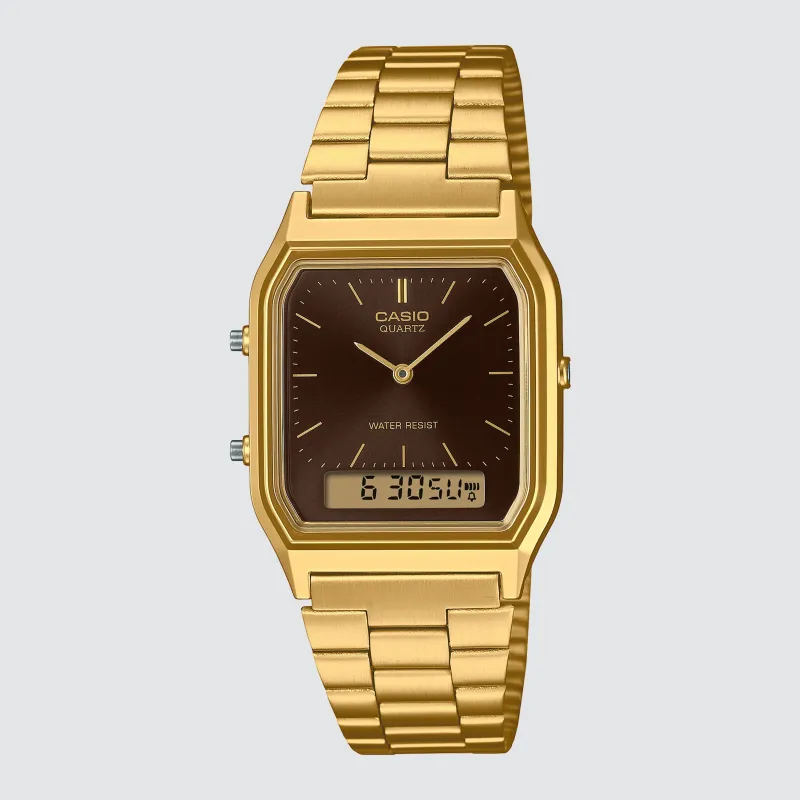 Duo Square Case Gold/Brown sold by Neverland