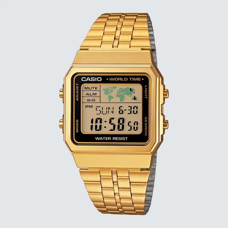 Gold Gents Digital Watch Gold sold by Neverland