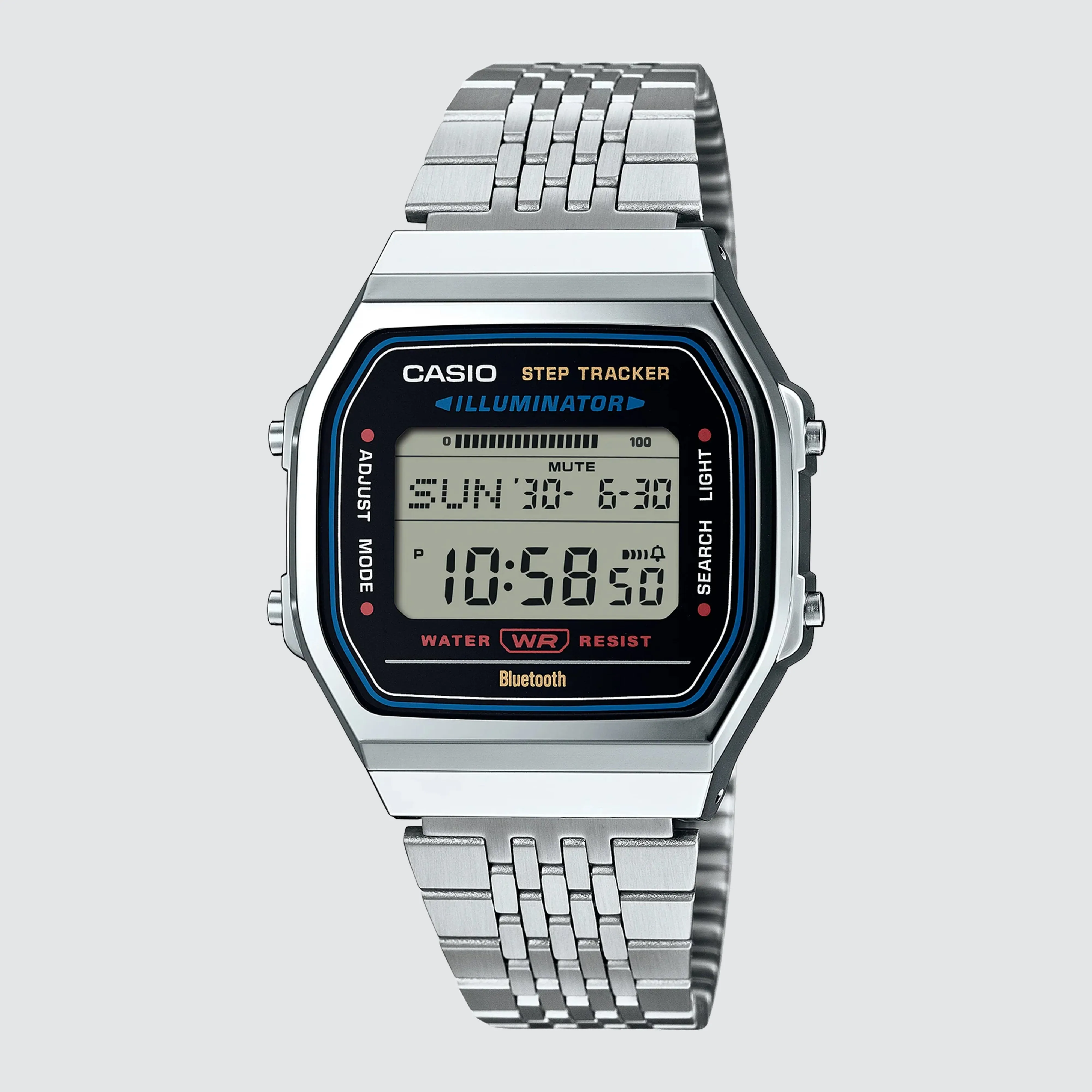 Silver Digital Vintage Watch Silver sold by Neverland