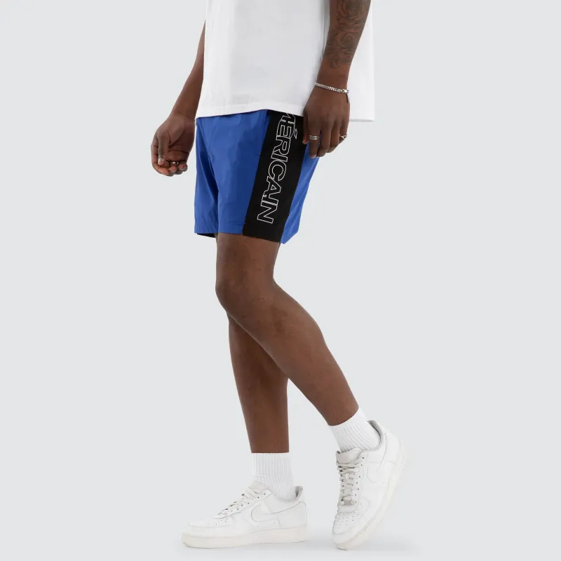 Grima Beach Short Blue/Black sold by Neverland