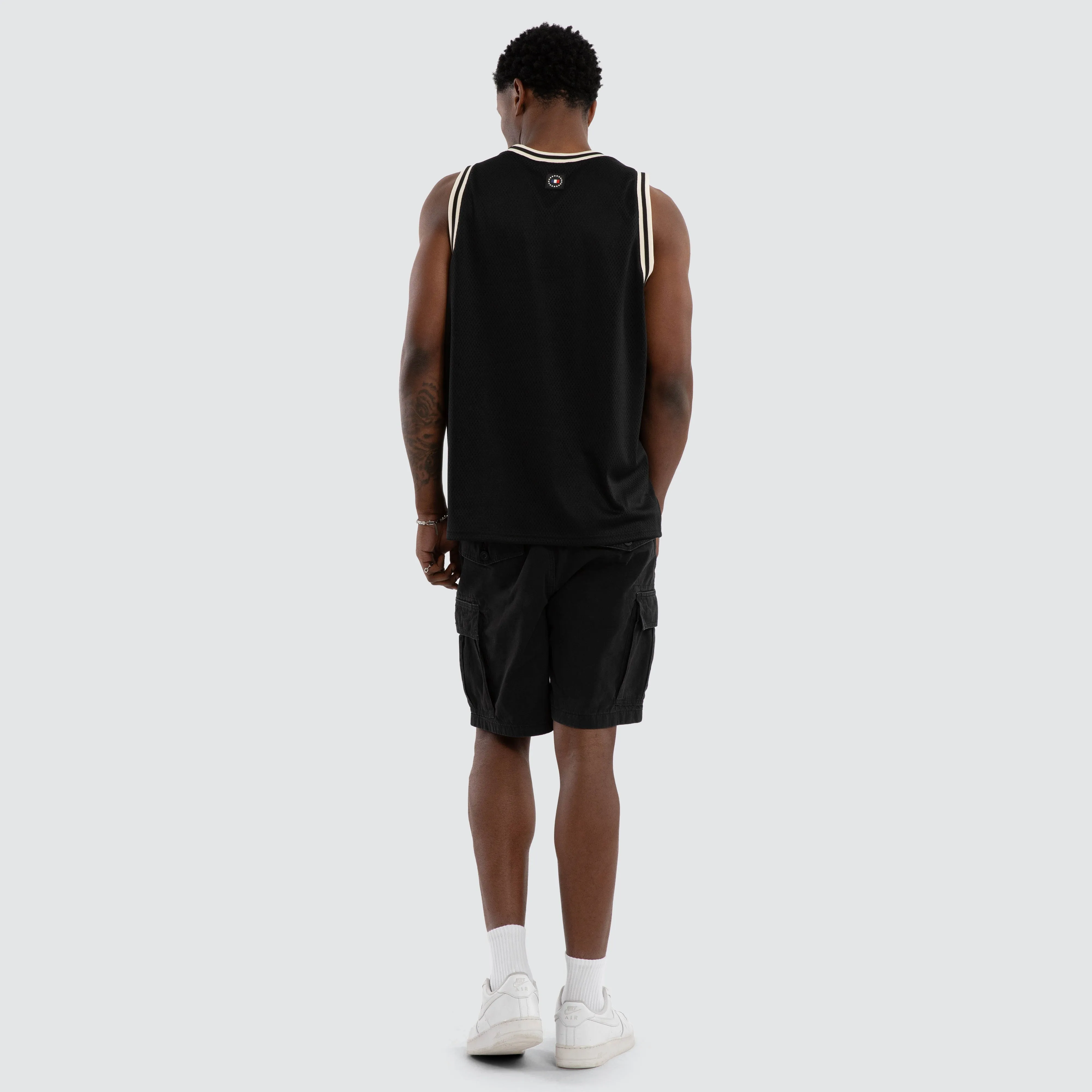Push Up Basketball Jersey Jet Black sold by Neverland product image thumbnail 2