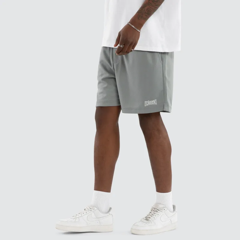 Olympique Mesh Short Ultimate Grey sold by Neverland