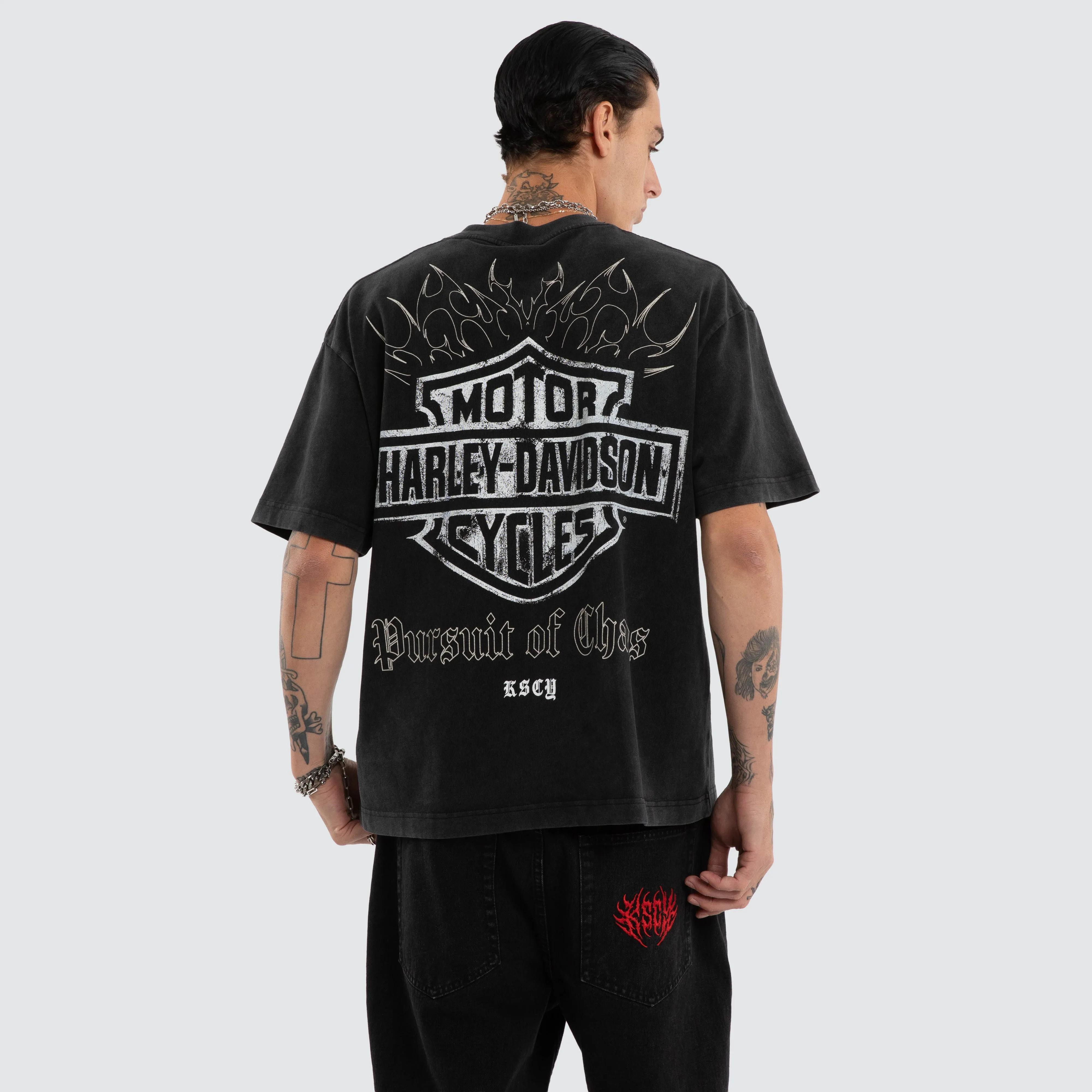 Resurgence Street Tee Snow Black sold by Neverland product image thumbnail 4