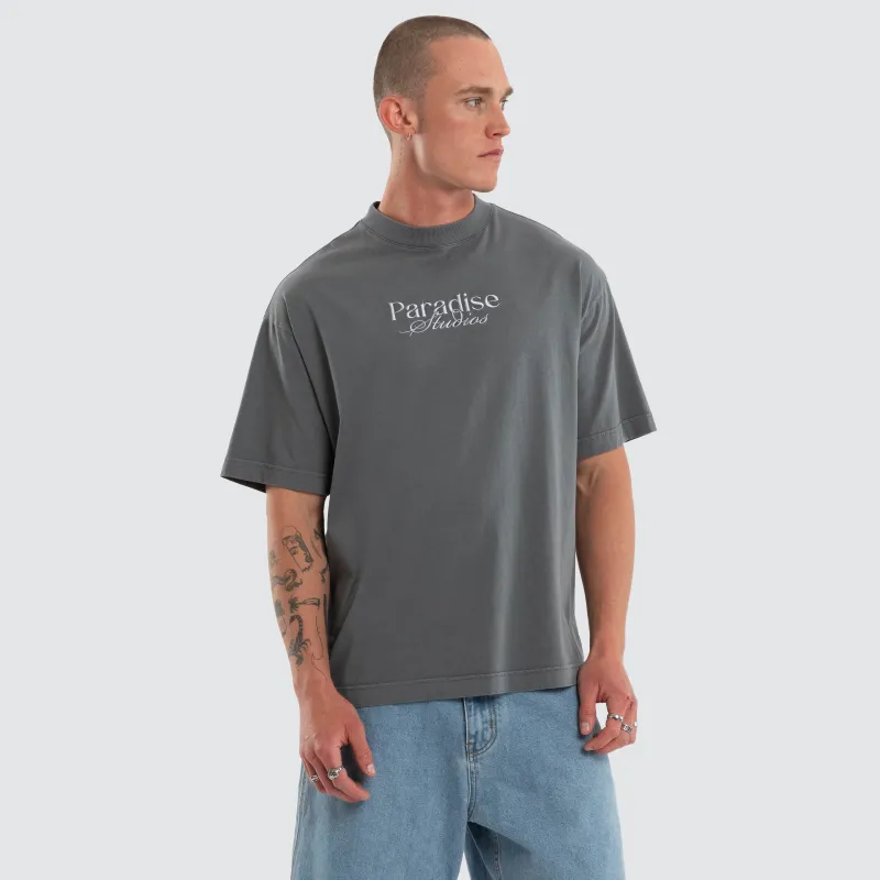 Merch Street Tee Pigment Dark Slate sold by Neverland