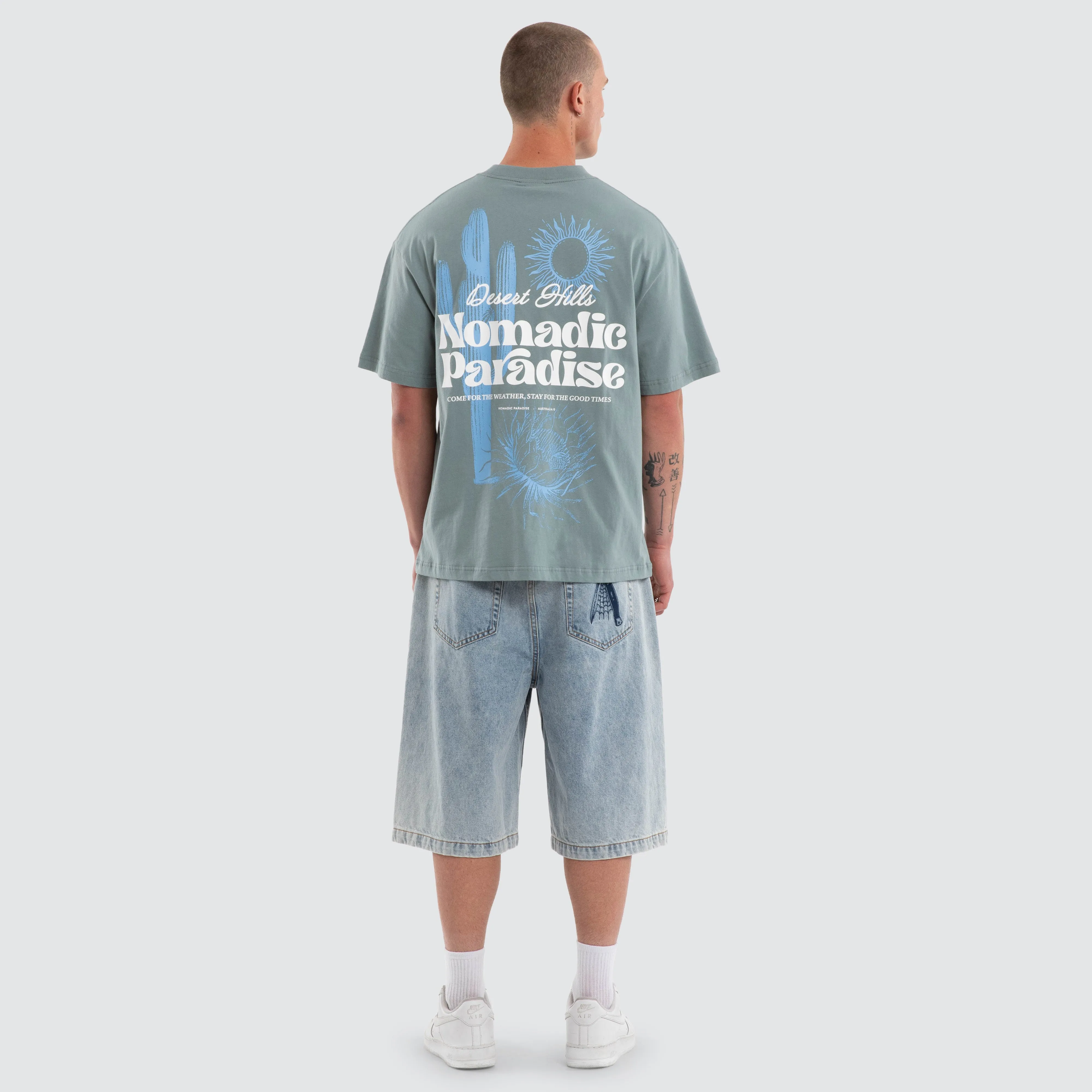 Desert Street Tee Stormy Sea sold by Neverland product image thumbnail 3