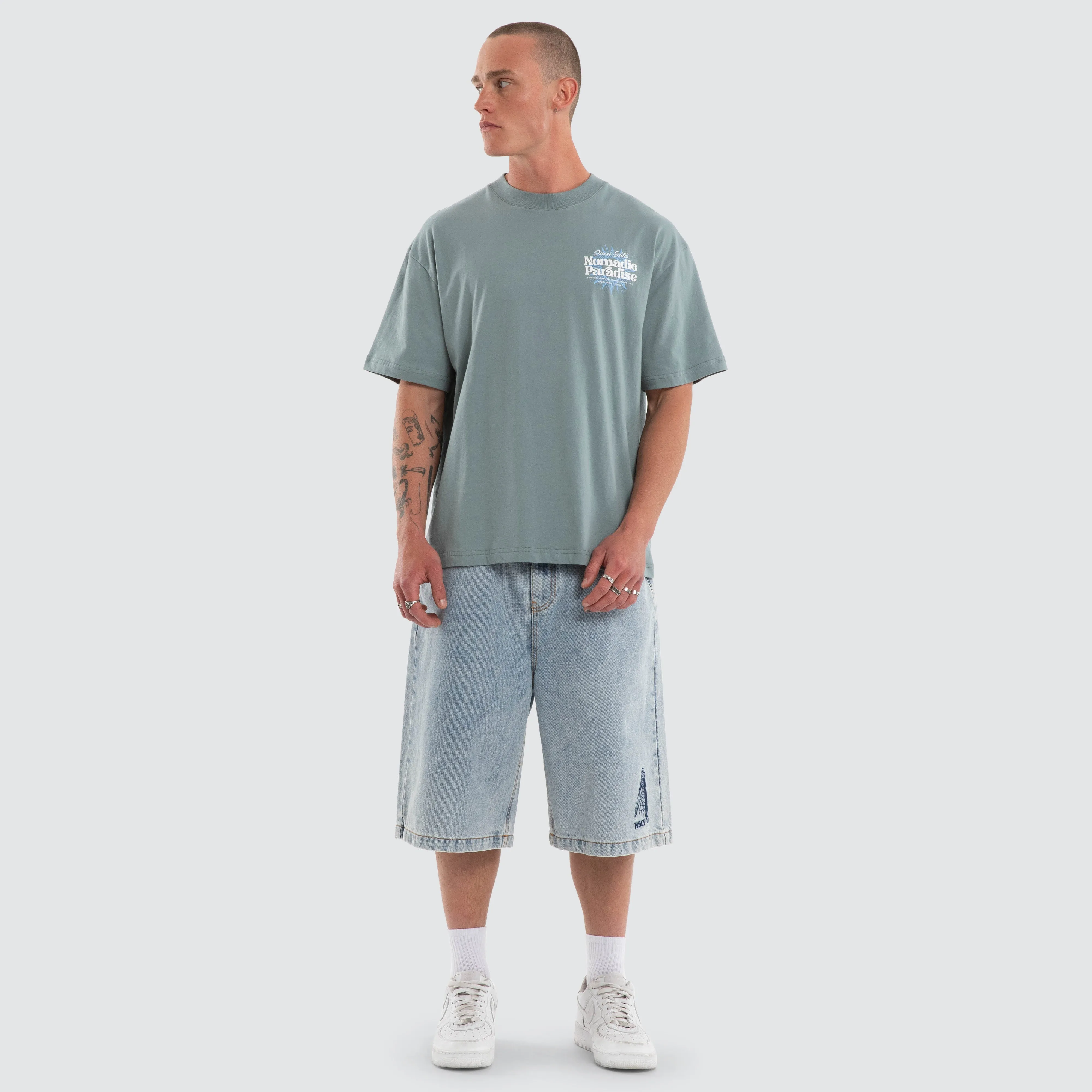 Desert Street Tee Stormy Sea sold by Neverland product image thumbnail 2