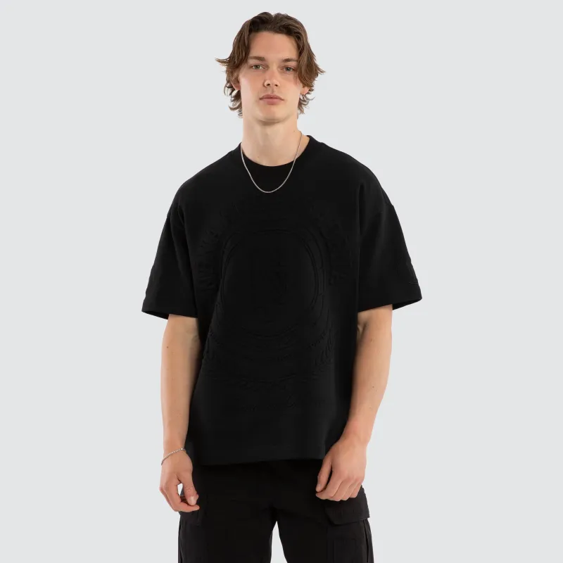 Boss Loopback Raptor Tee Jet Black sold by Neverland