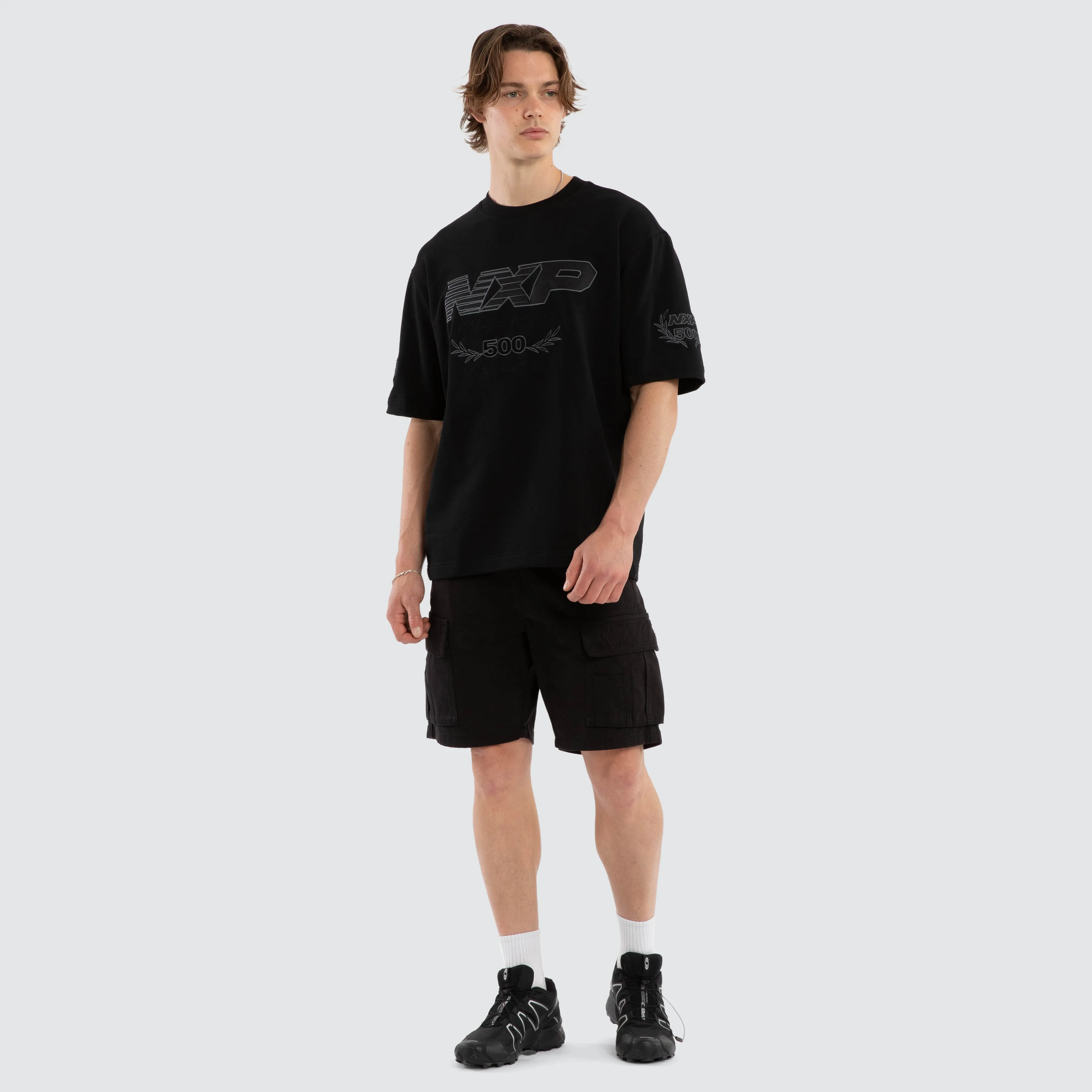 Bounty Loopback Oversized Tee Jet Black sold by Neverland product image thumbnail 3