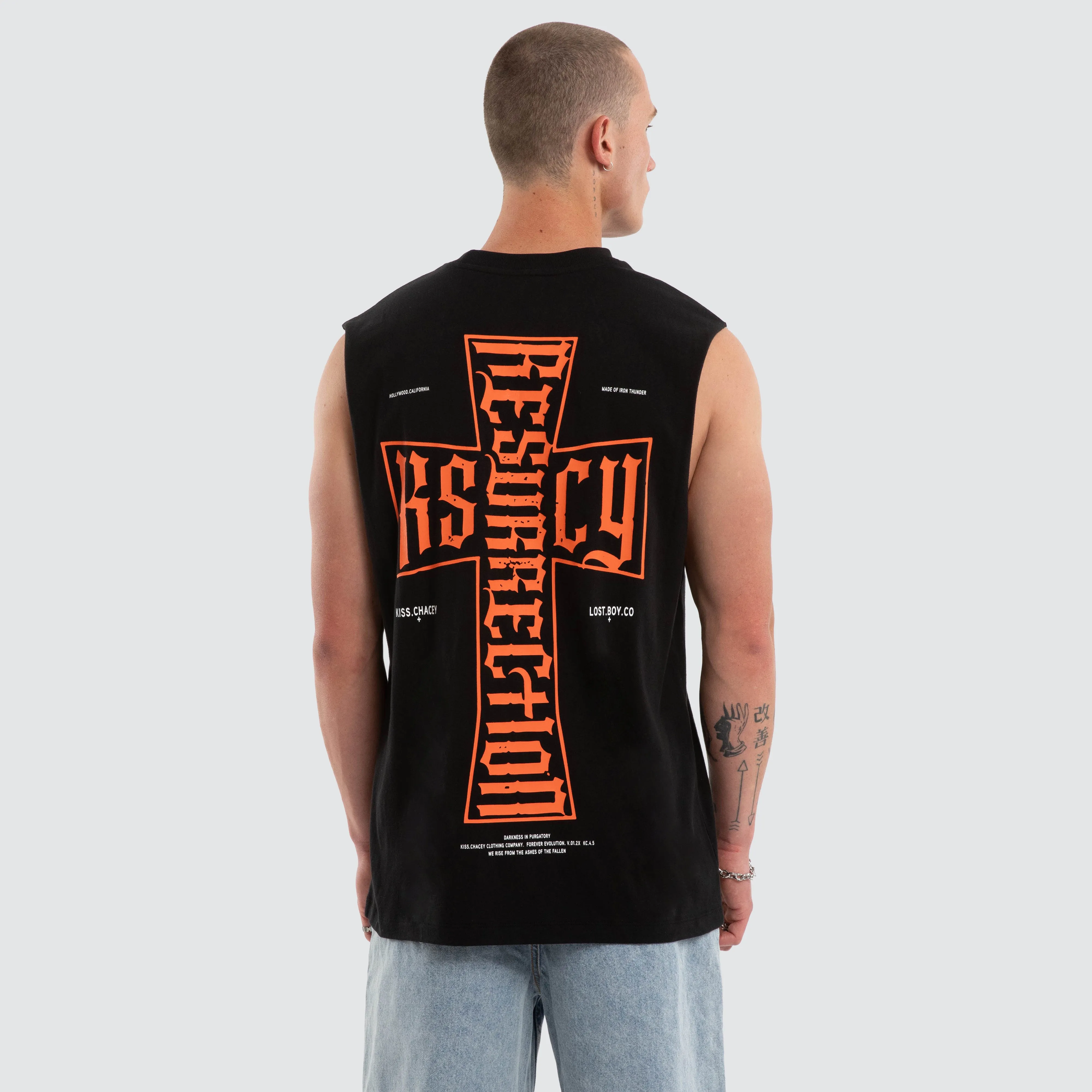 Plague Relaxed Muscle Jet Black sold by Neverland