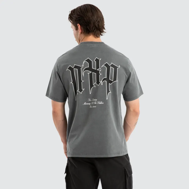 Prevail Classic Tee Pigment Charcoal sold by Neverland