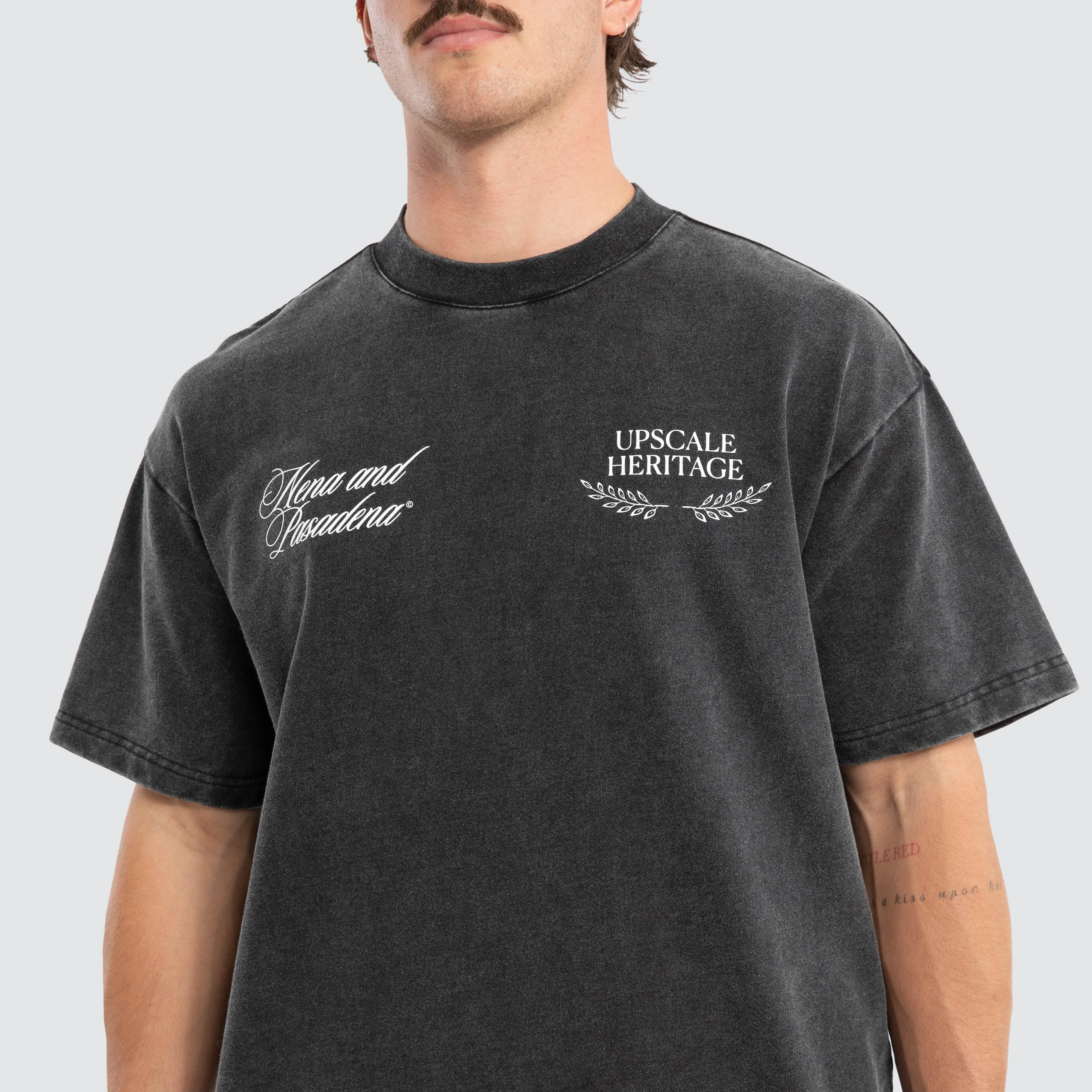 Heritage Loopback Raptor Tee Mineral Black sold by Neverland product image thumbnail 5