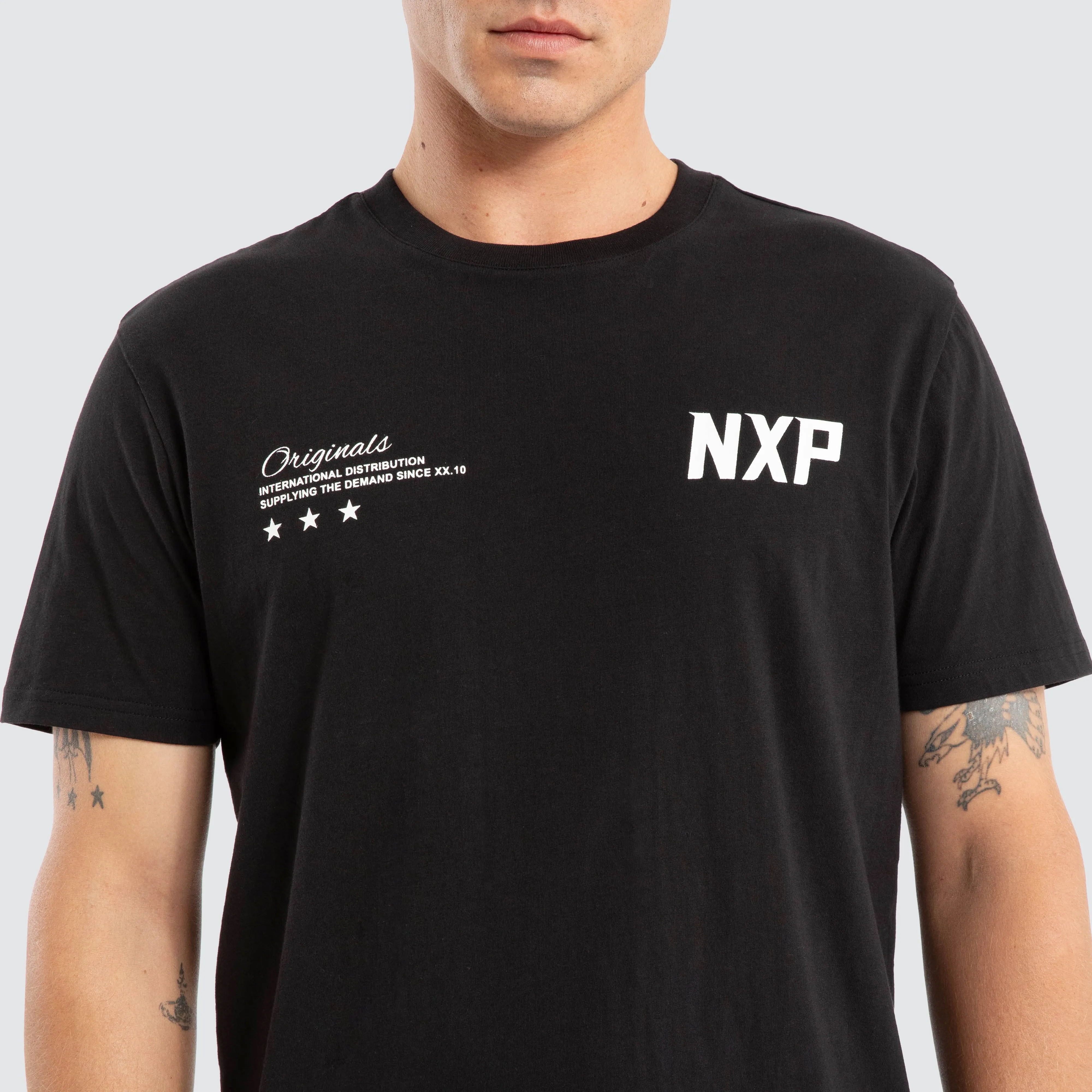 Triumph Dual Curved Tee Jet Black sold by Neverland product image thumbnail 5