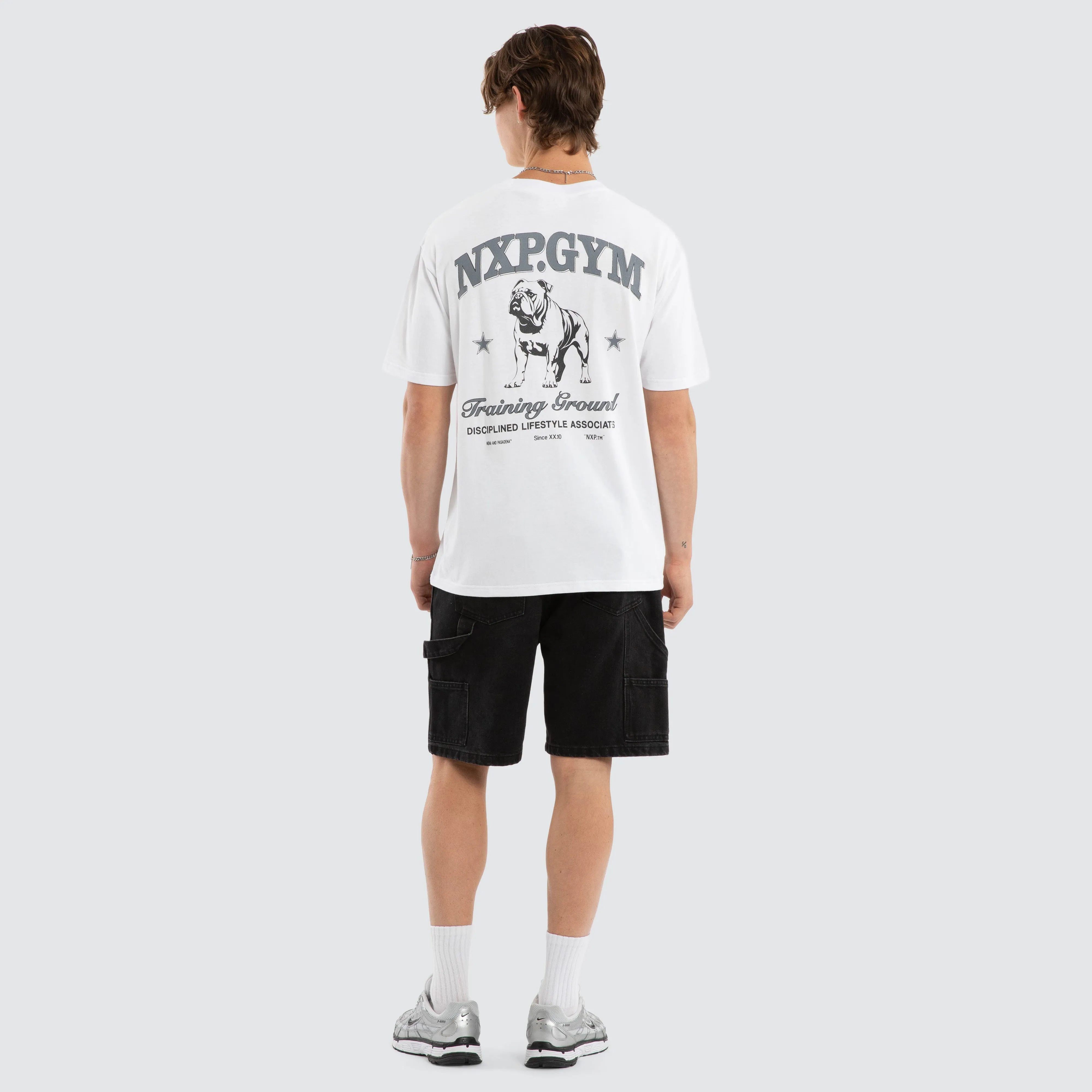 Ground Box Fit Tee White sold by Neverland product image thumbnail 5