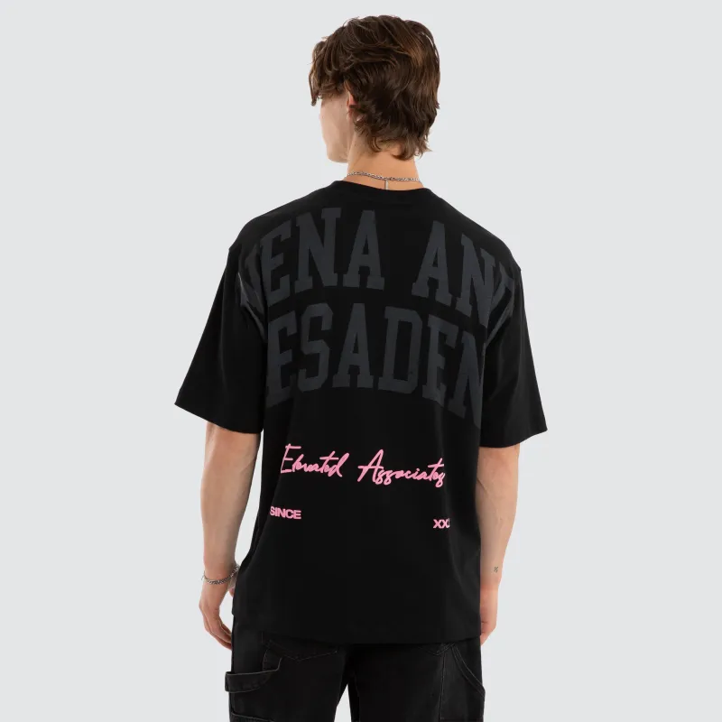 Mystic Oversized Tee Jet Black sold by Neverland