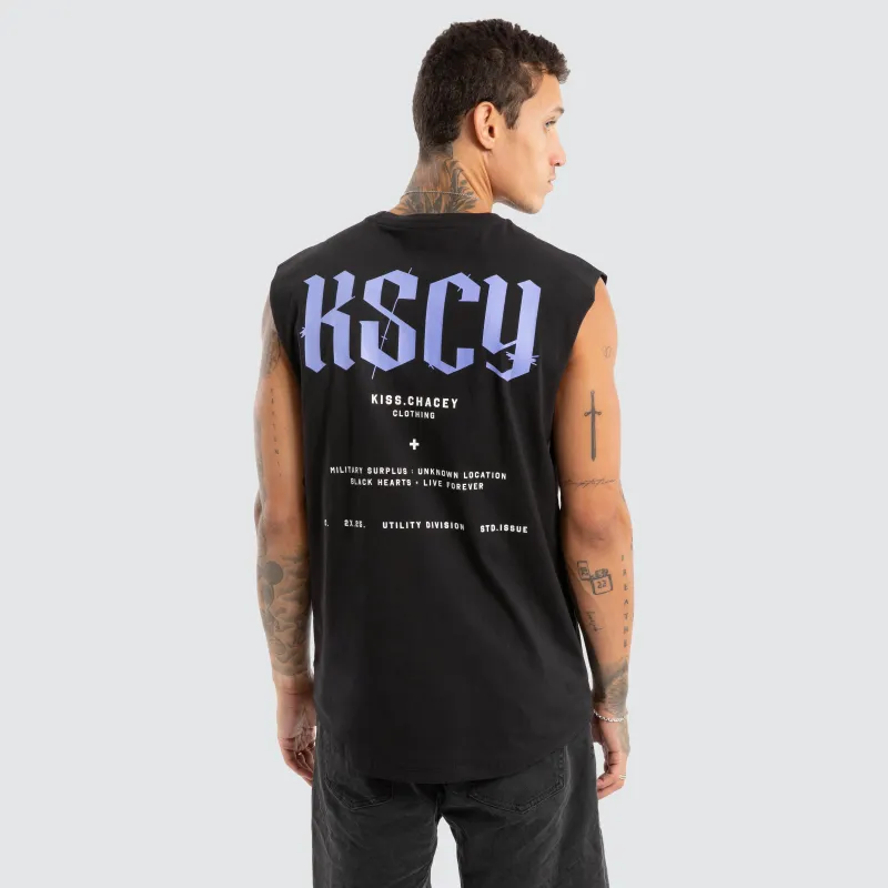 Surplus Dual Curved Muscle Jet Black sold by Neverland