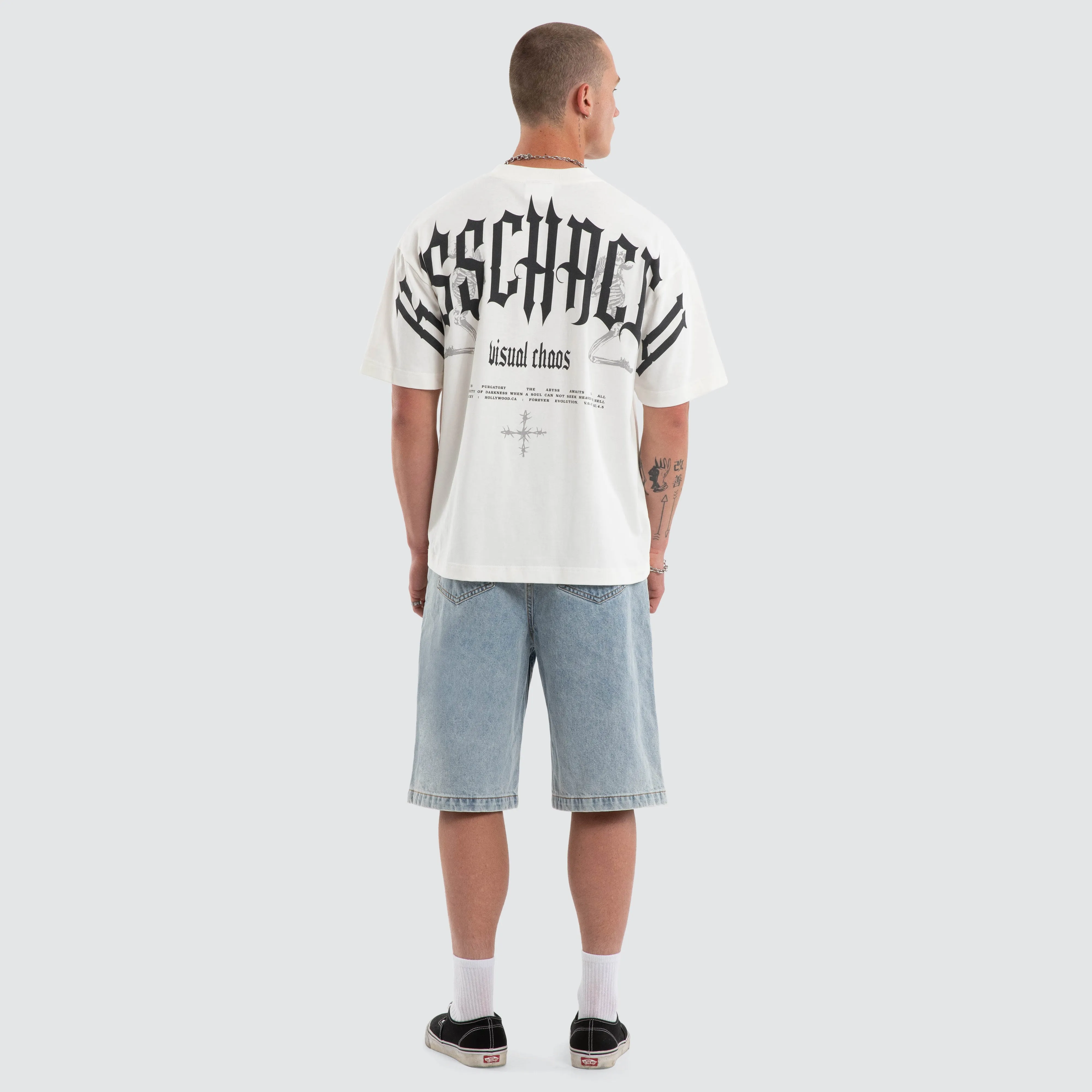 Seek Heaven Street Tee Natural White sold by Neverland product image thumbnail 5