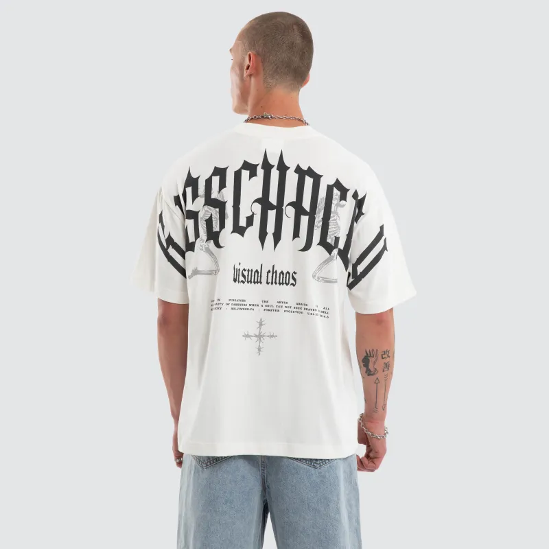 Seek Heaven Street Tee Natural White made by Neverland