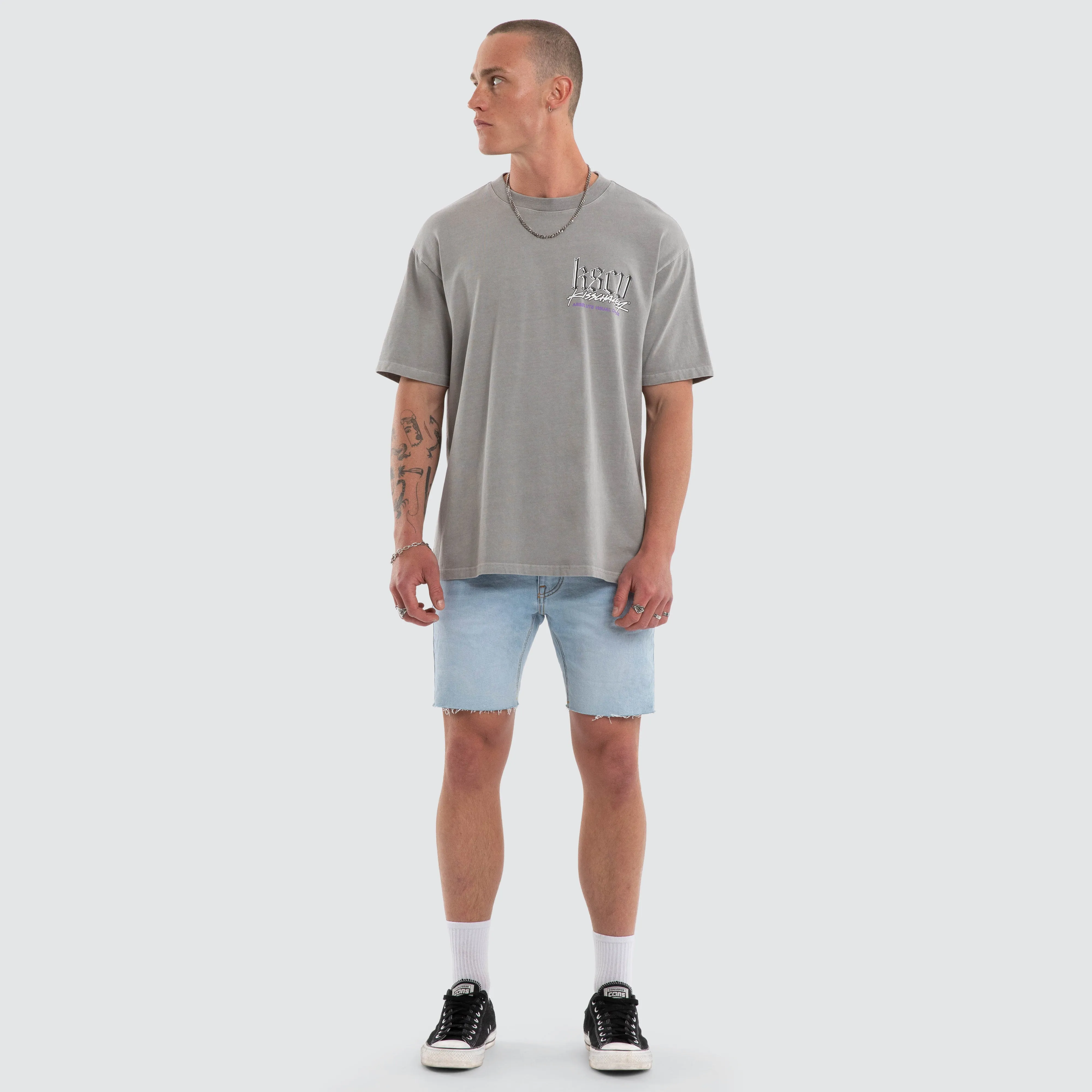 Absolute Box Fit Tee Pigment Alloy sold by Neverland product image thumbnail 2