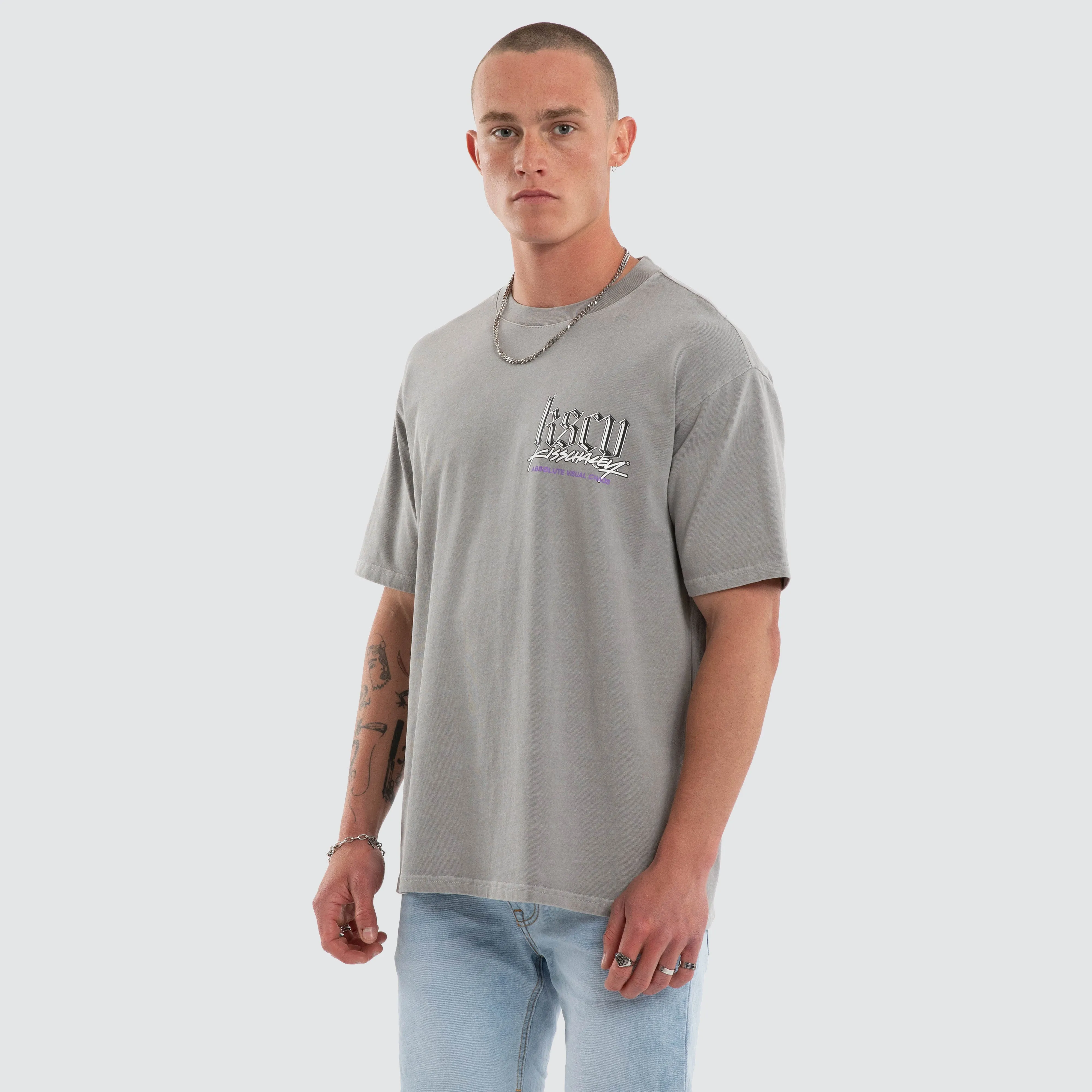 Absolute Box Fit Tee Pigment Alloy sold by Neverland product image thumbnail 3